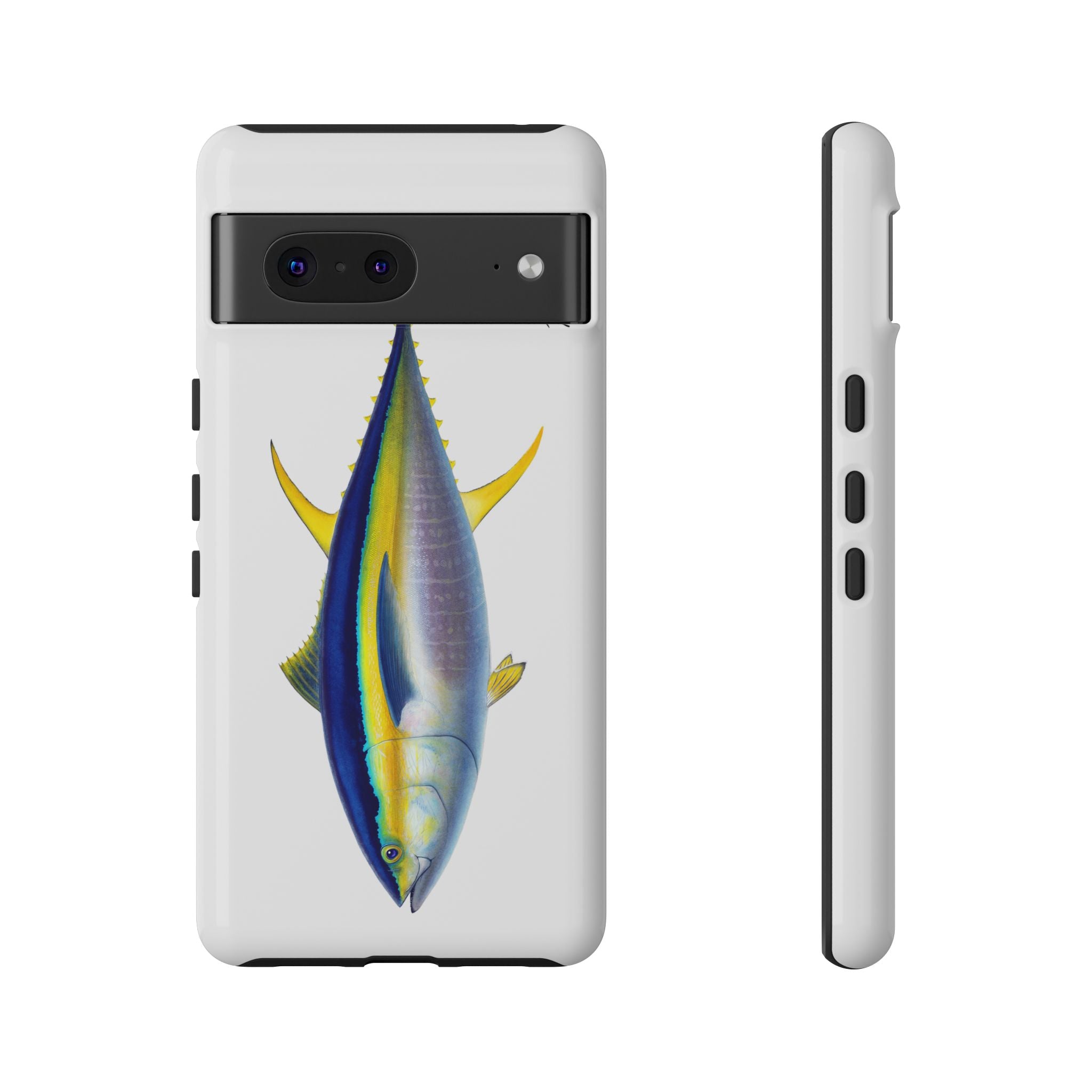 Yellowfin Tuna White Phone Case (Samsung) Printify