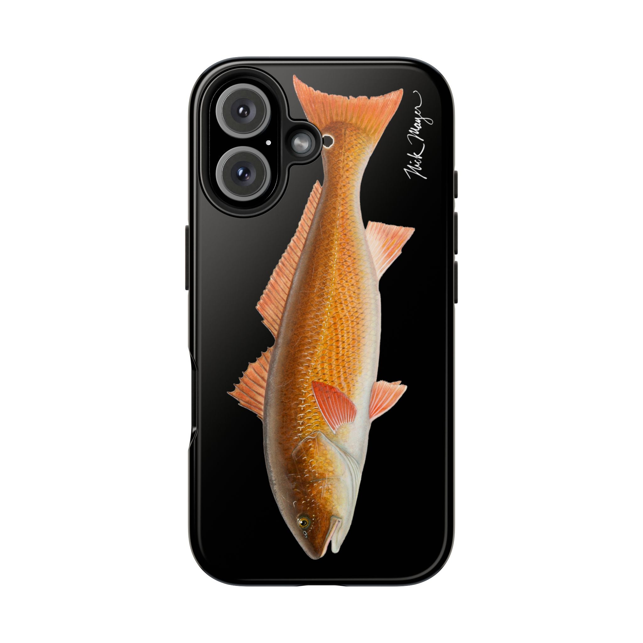Redfish Black Phone Case (iPhone)