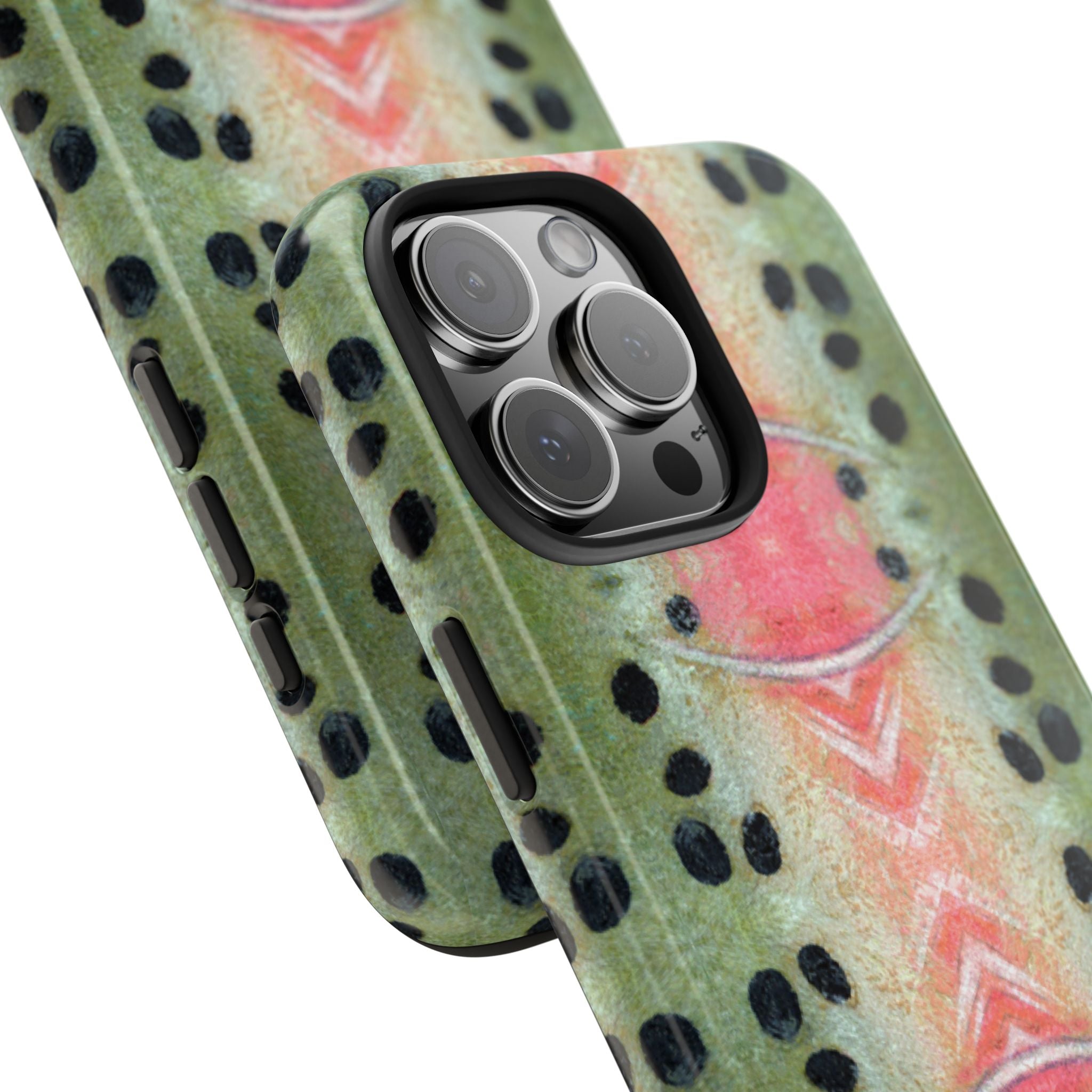 Rainbow Trout Pattern Phone Case (iPhone)