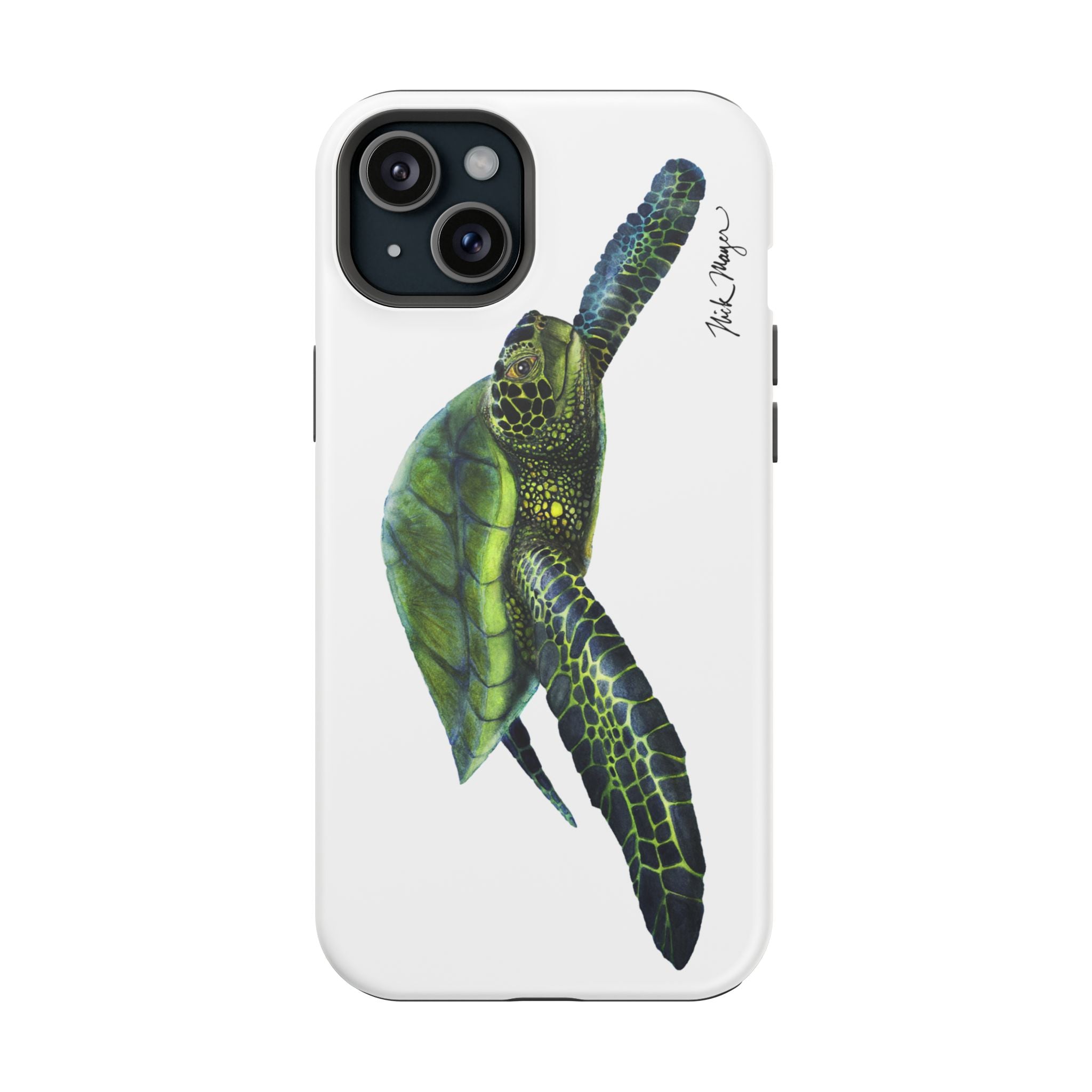 Green Sea Turtle MagSafe iPhone Case