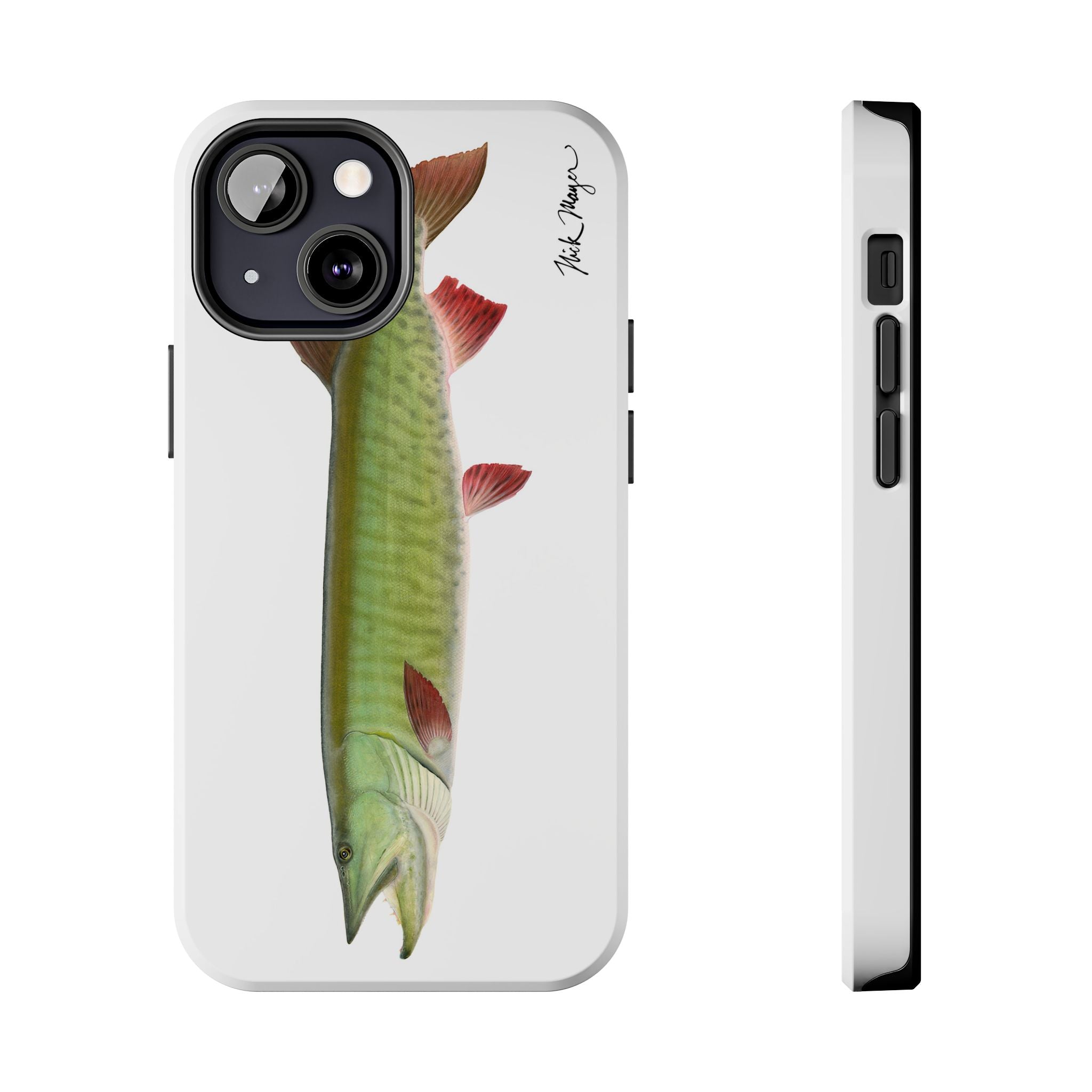 Trophy Muskie White Phone Case (iPhone)