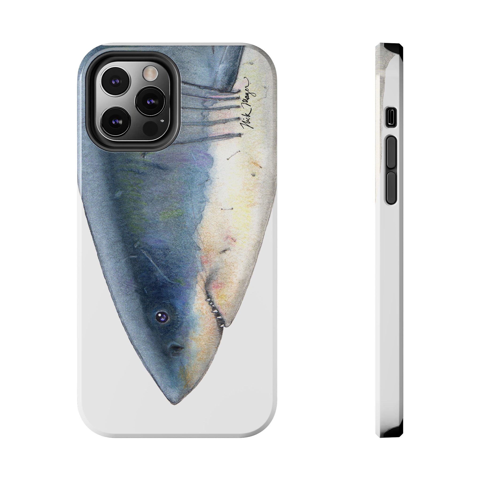 Great White Shark Face Phone Case (iPhone)