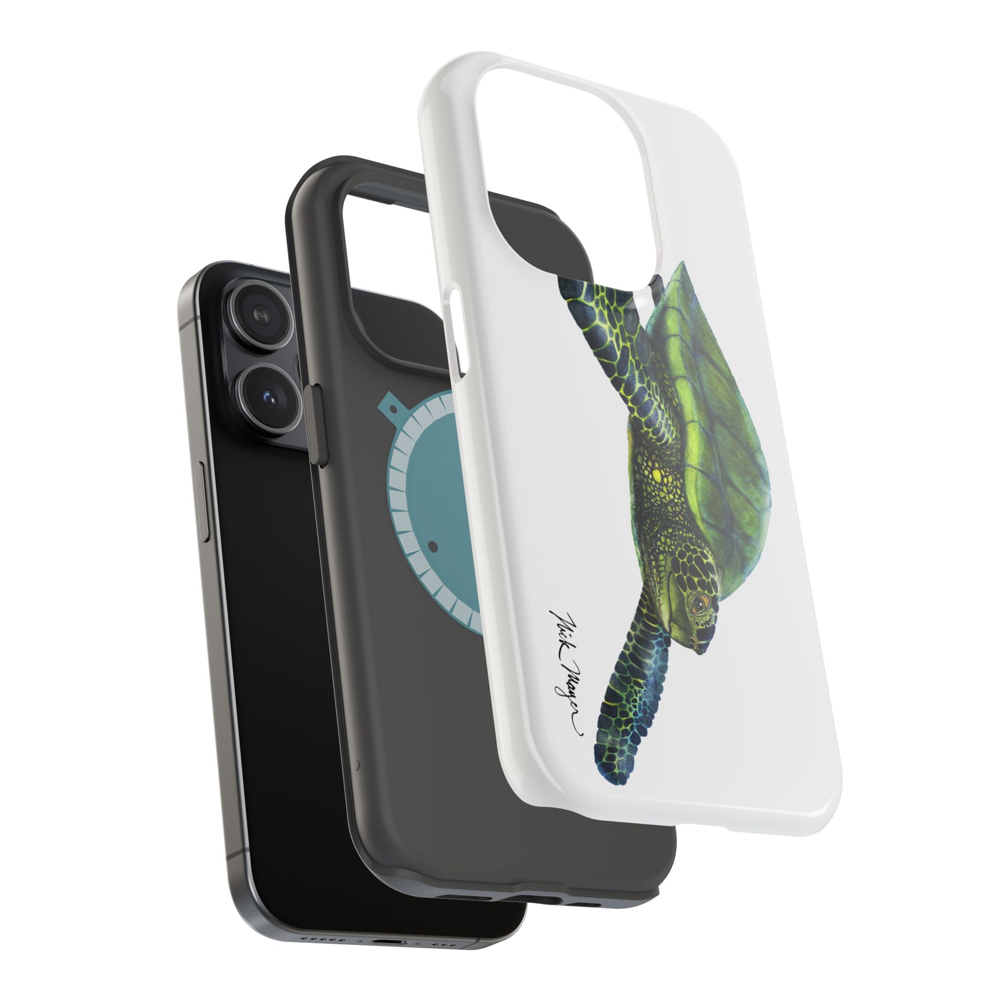 Green Sea Turtle MagSafe iPhone Case