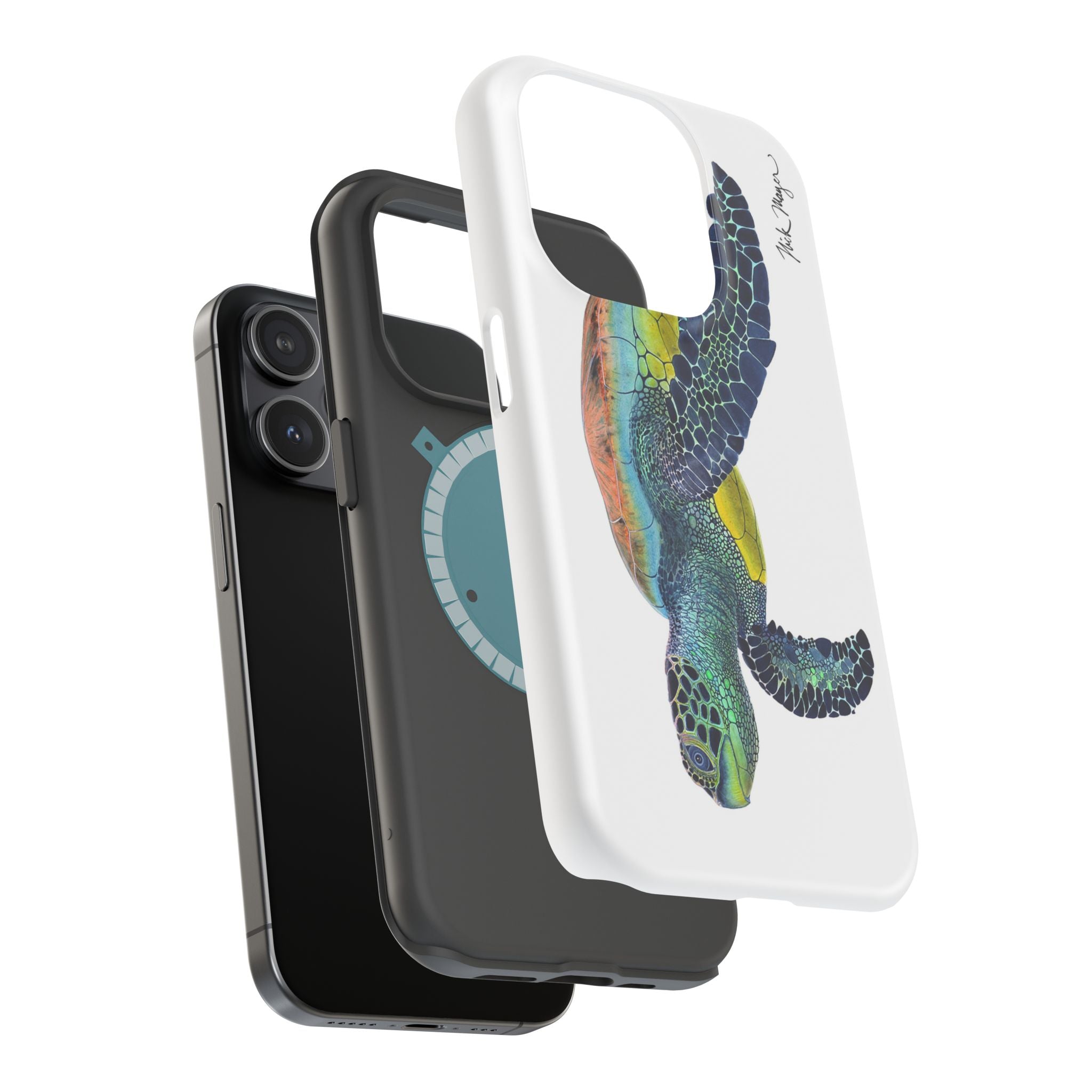 Green Sea Turtle II MagSafe iPhone Case