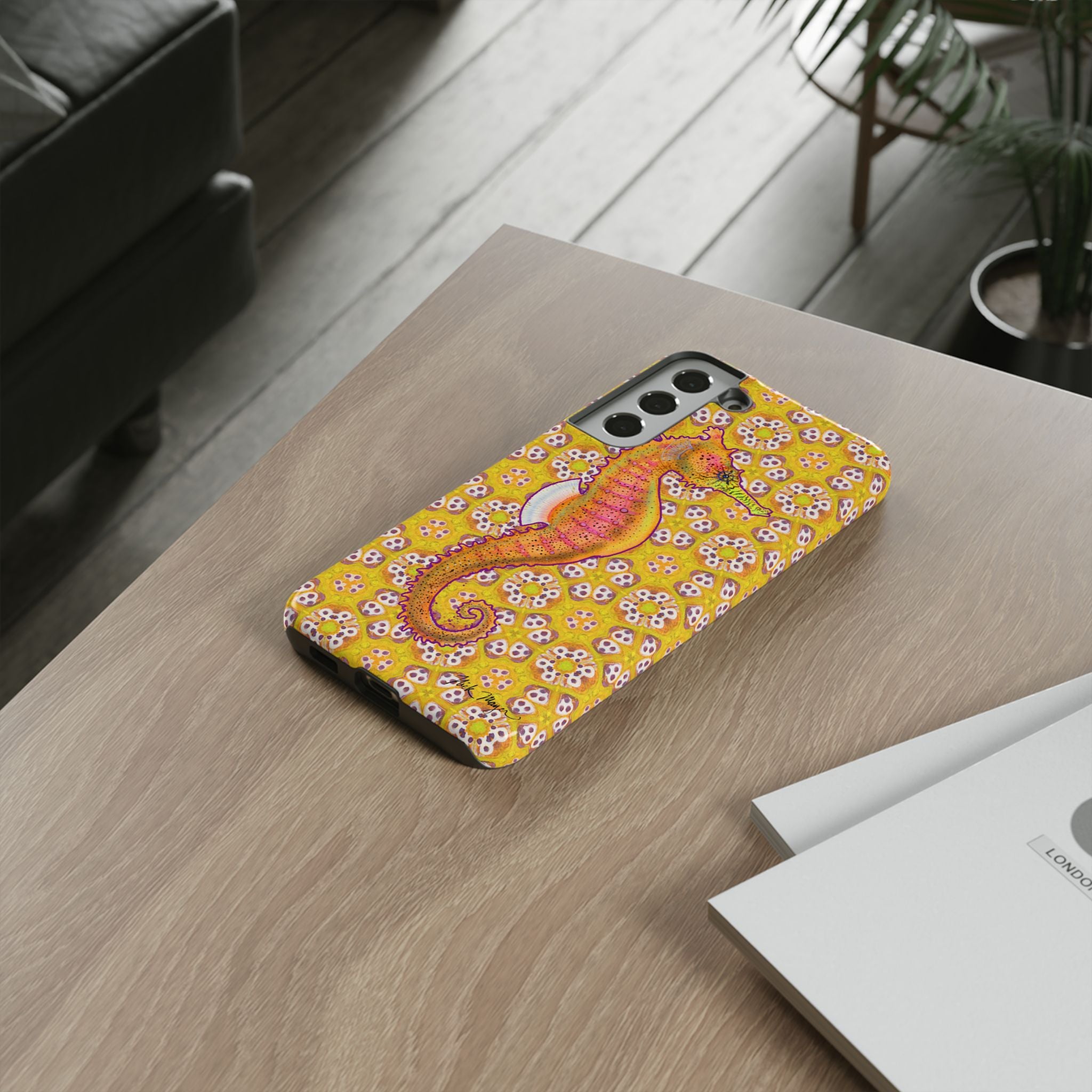 Psychedelic Seahorse Phone Case (Samsung) Printify