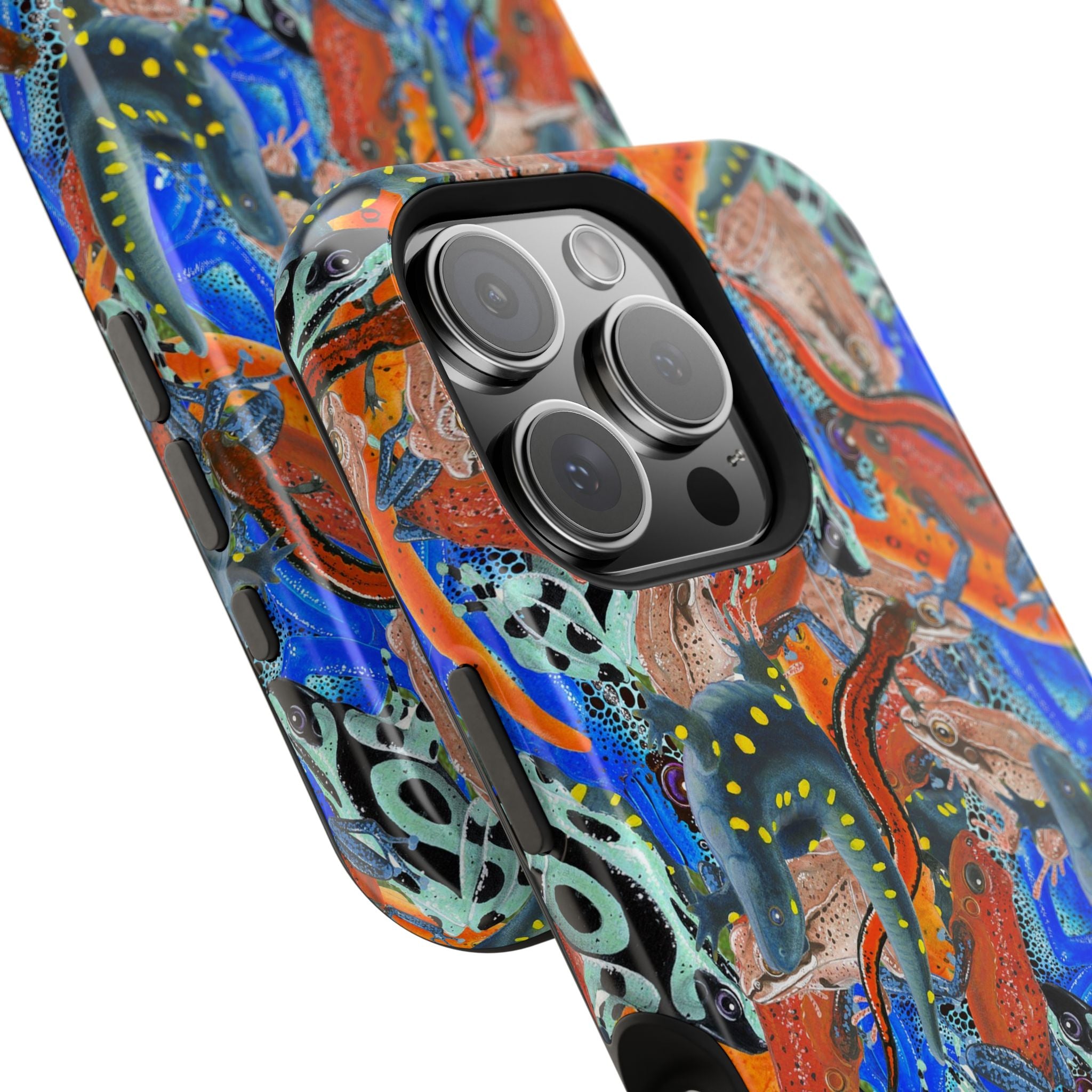 NEW Frogs and Salamanders MagSafe iPhone Case