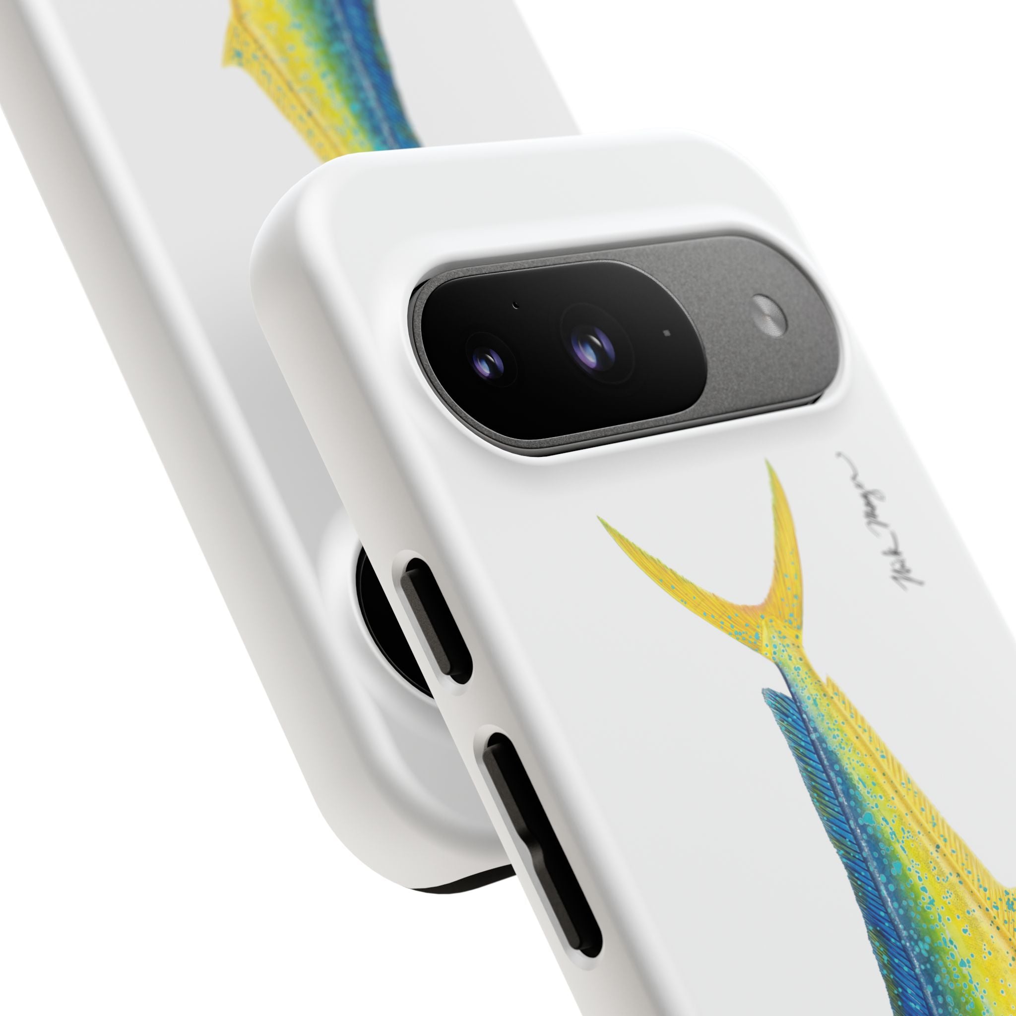 Bull Mahi White Phone Case (Samsung)