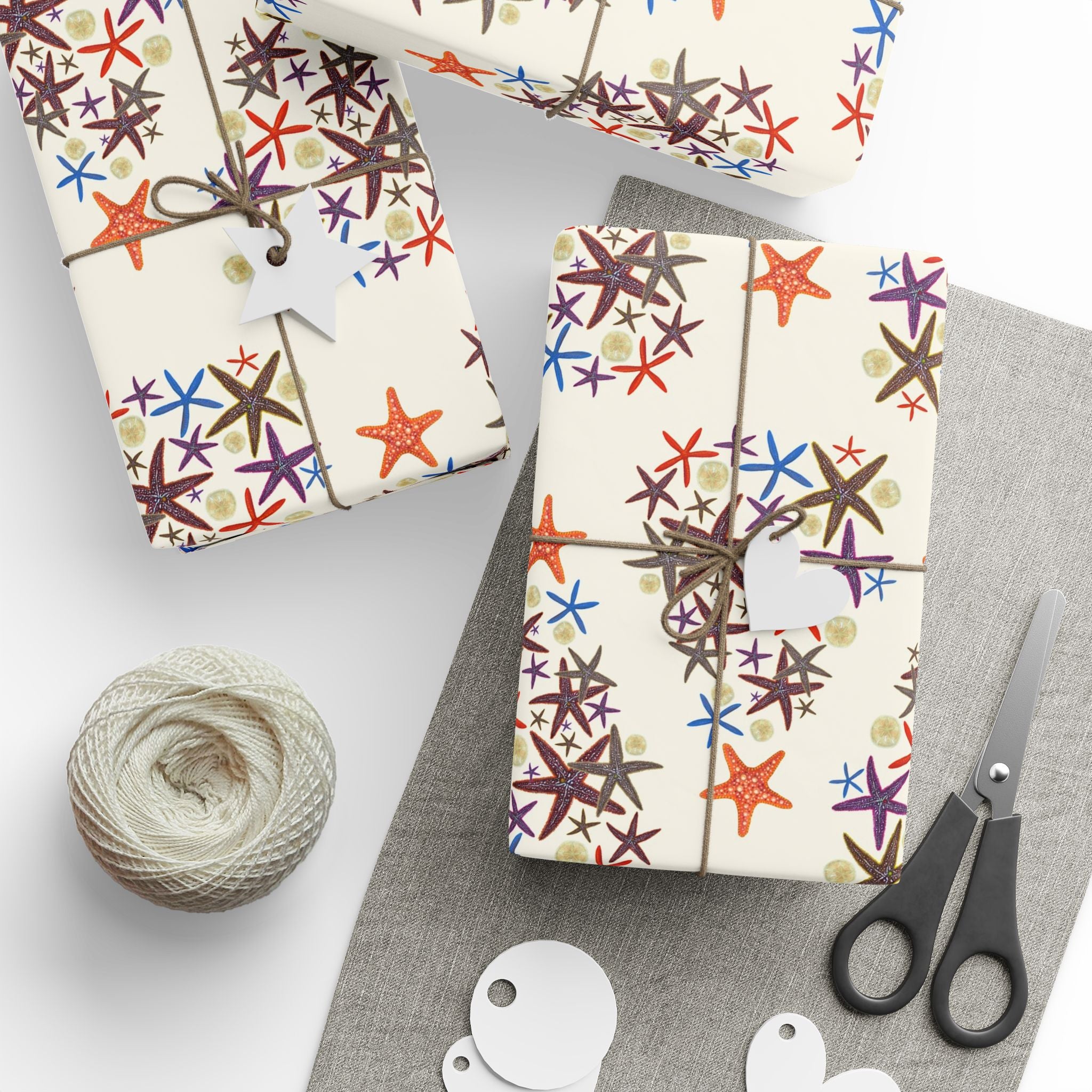 Starfish Atop the Tree Gift Wrapping Paper