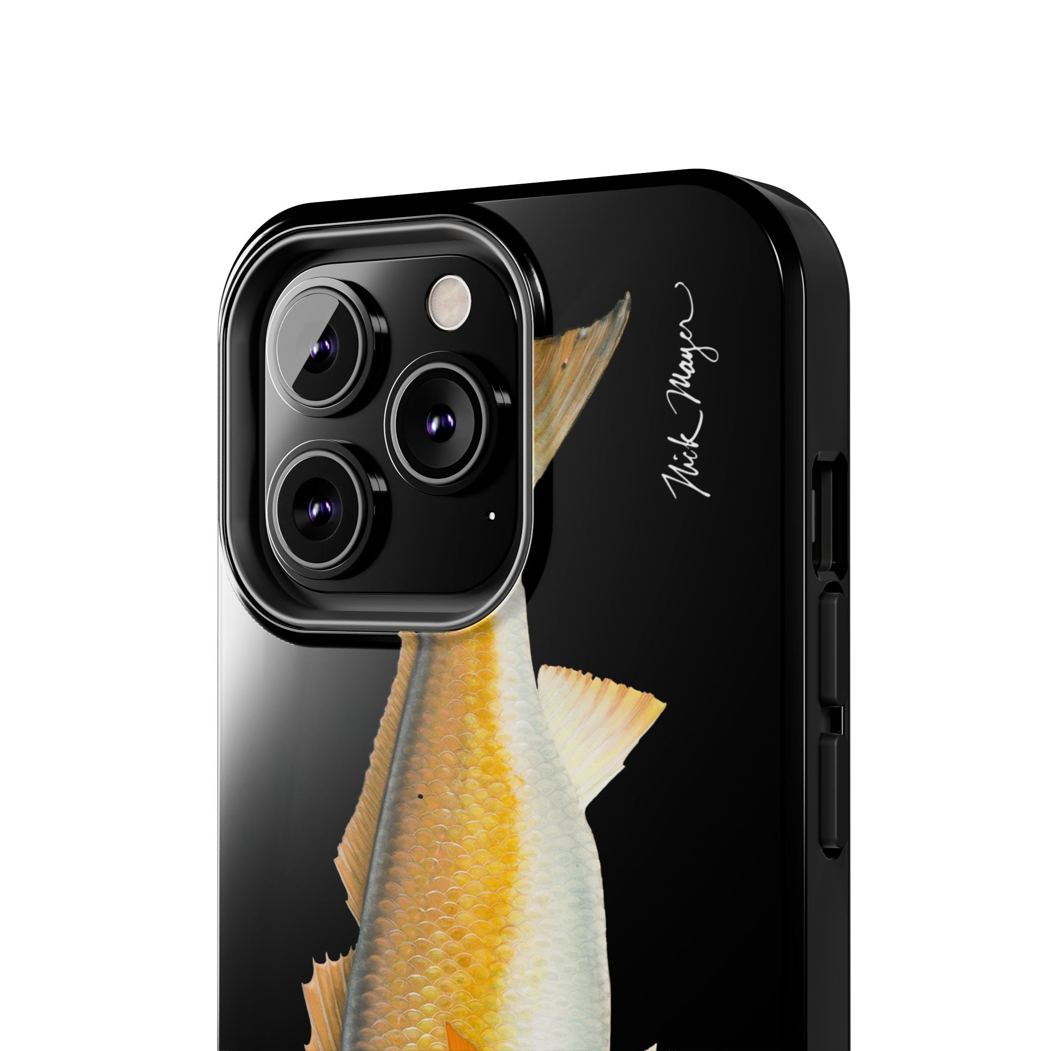 Bull Redfish Black Phone Case (iPhone)