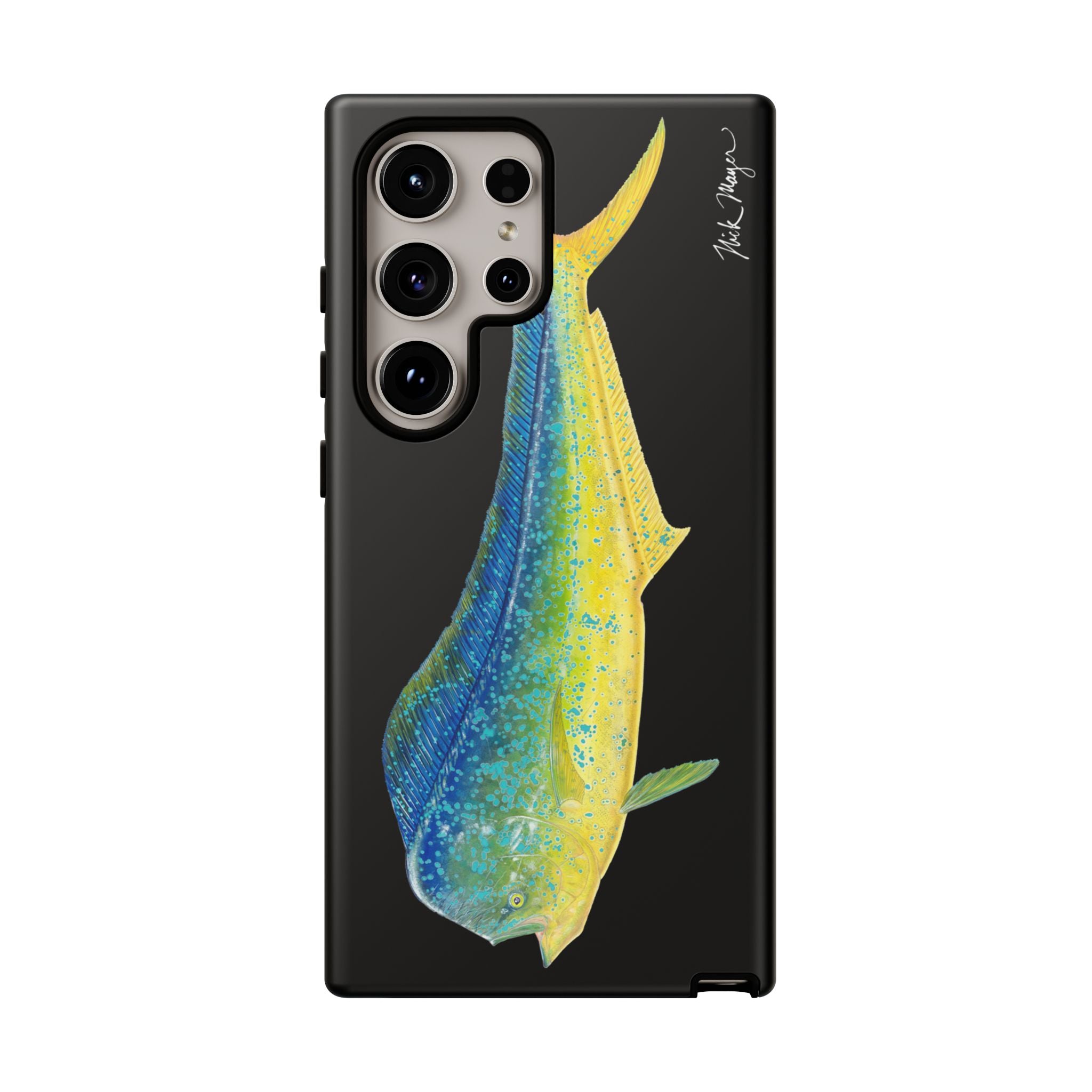 Bull Mahi Black Phone Case (Samsung)