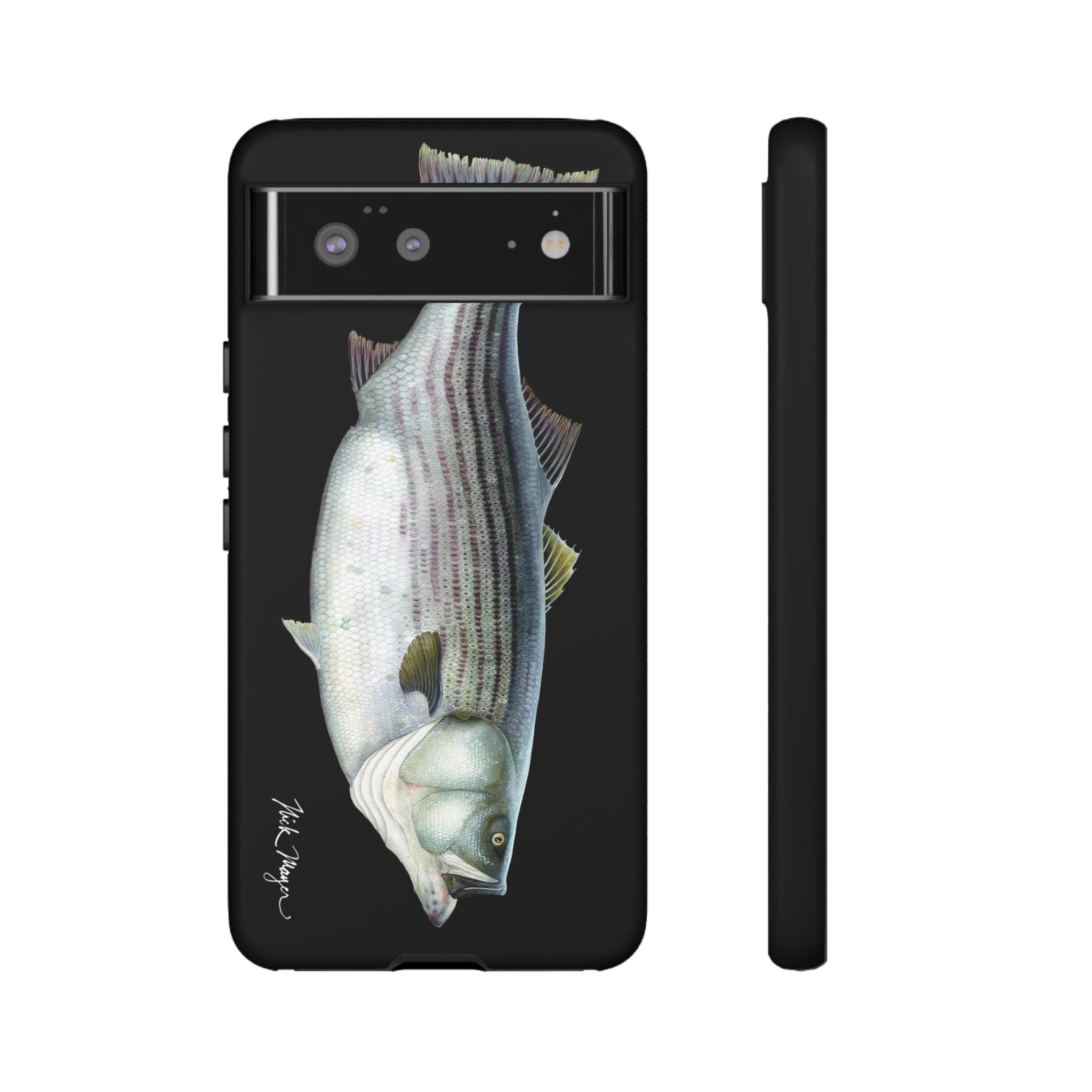 Cow Striper Phone Case (Samsung) - black
