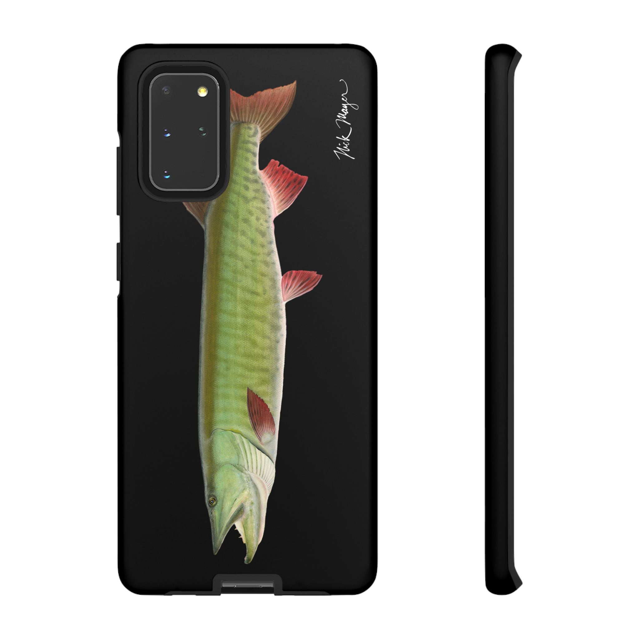 Trophy Muskie Black Phone Case (Samsung)
