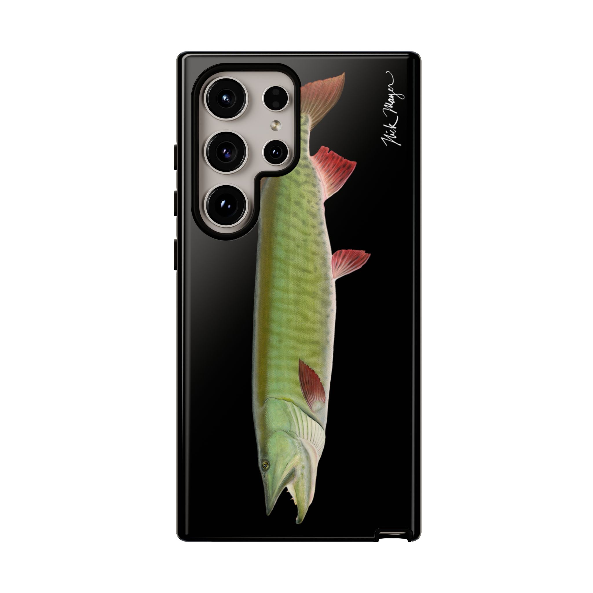 Trophy Muskie Black Phone Case (Samsung)