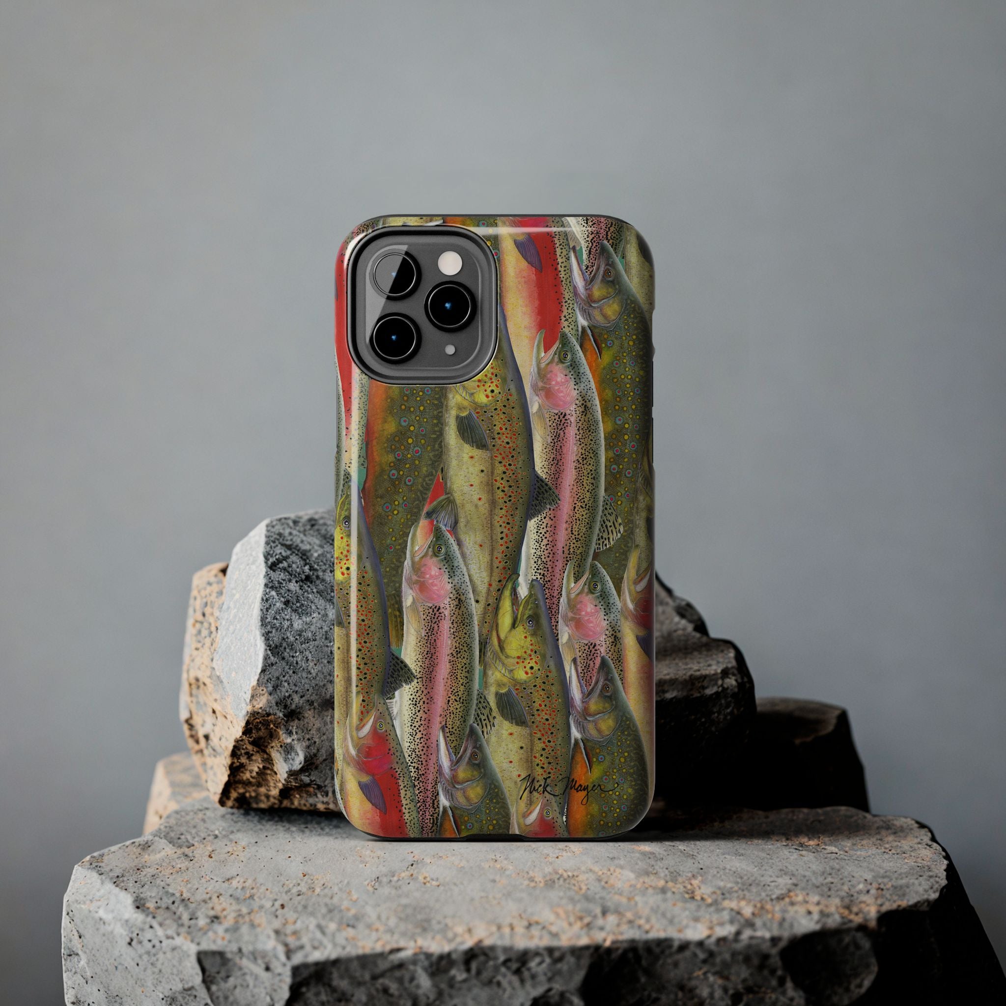 Trout Angler Phone Case (iPhone)