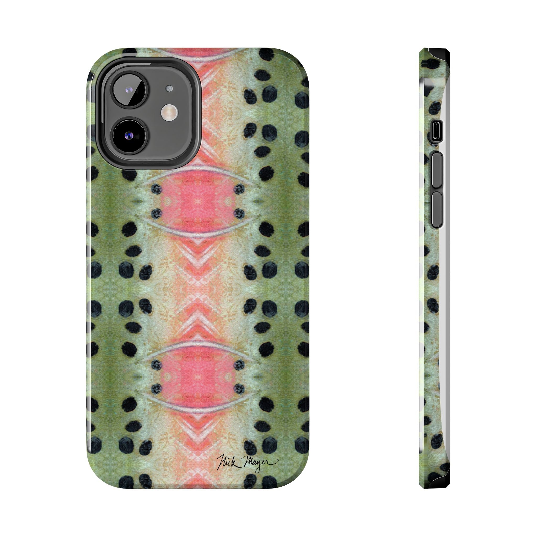 Rainbow Trout Pattern Phone Case (iPhone)