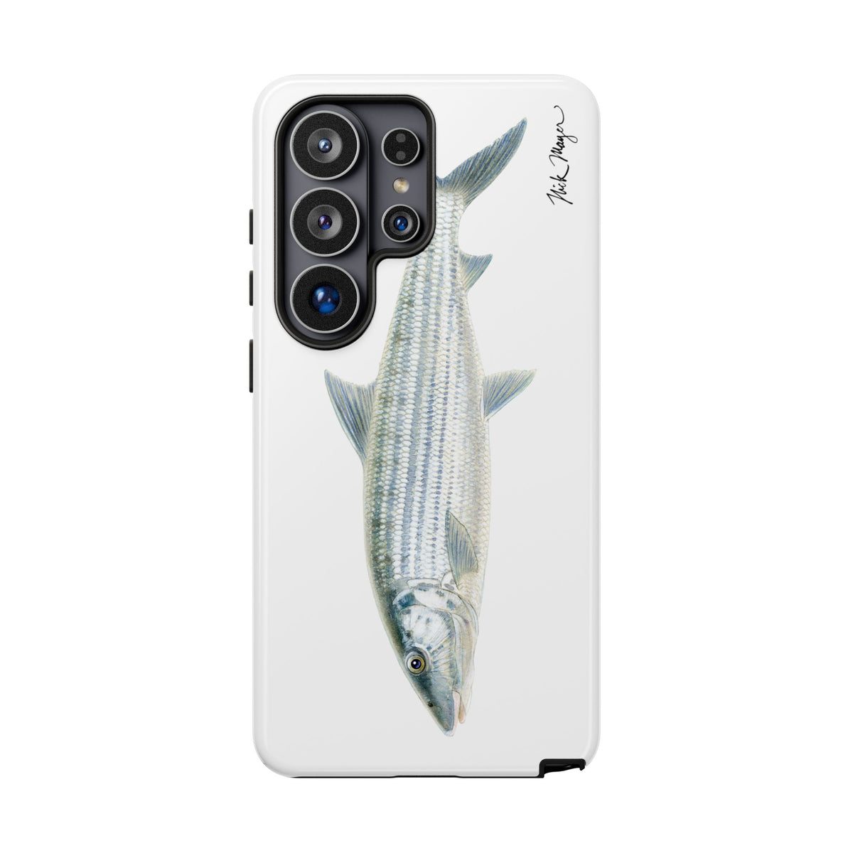 Bonefish White Phone Case (Samsung) Printify