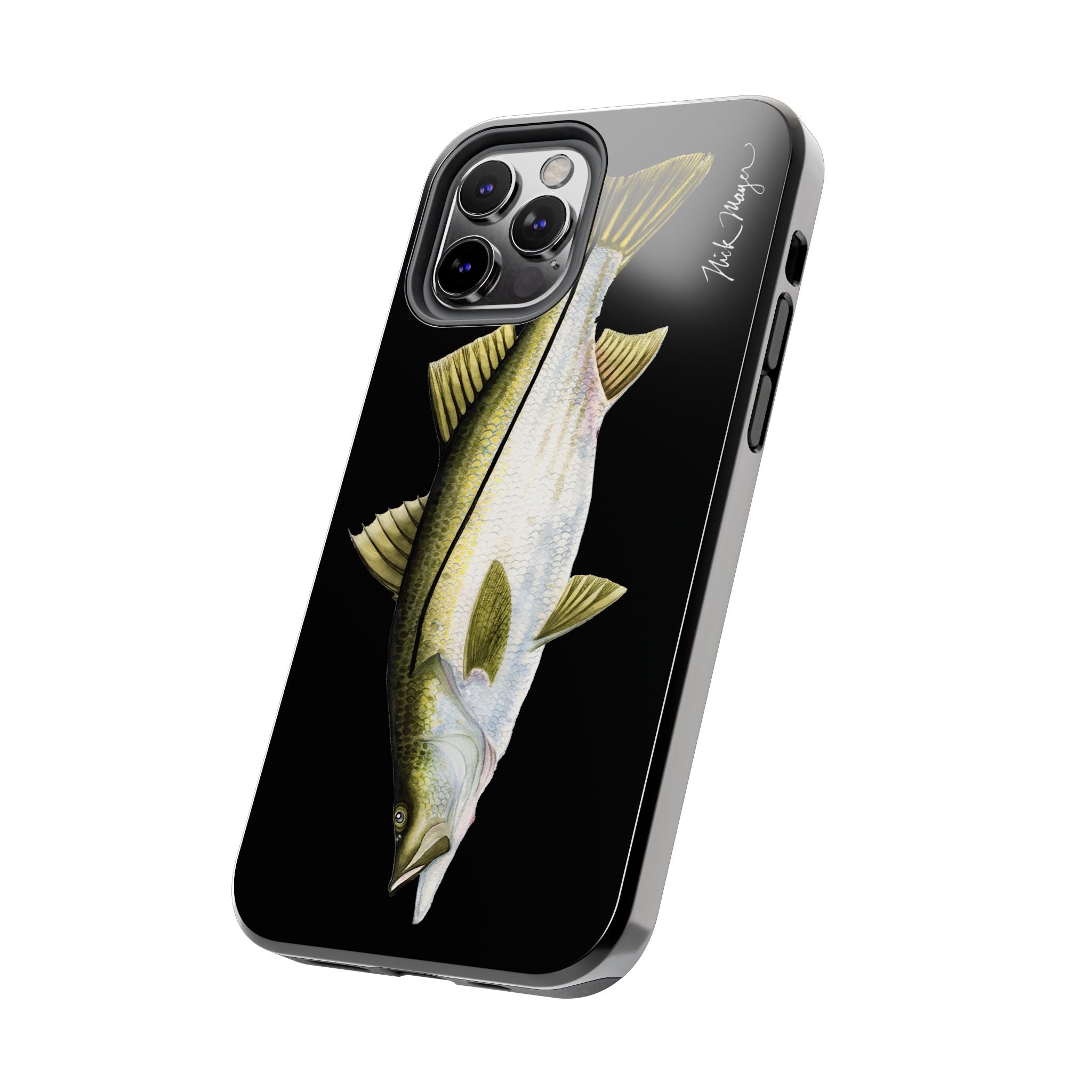 Snook Black Phone Case (iPhone)