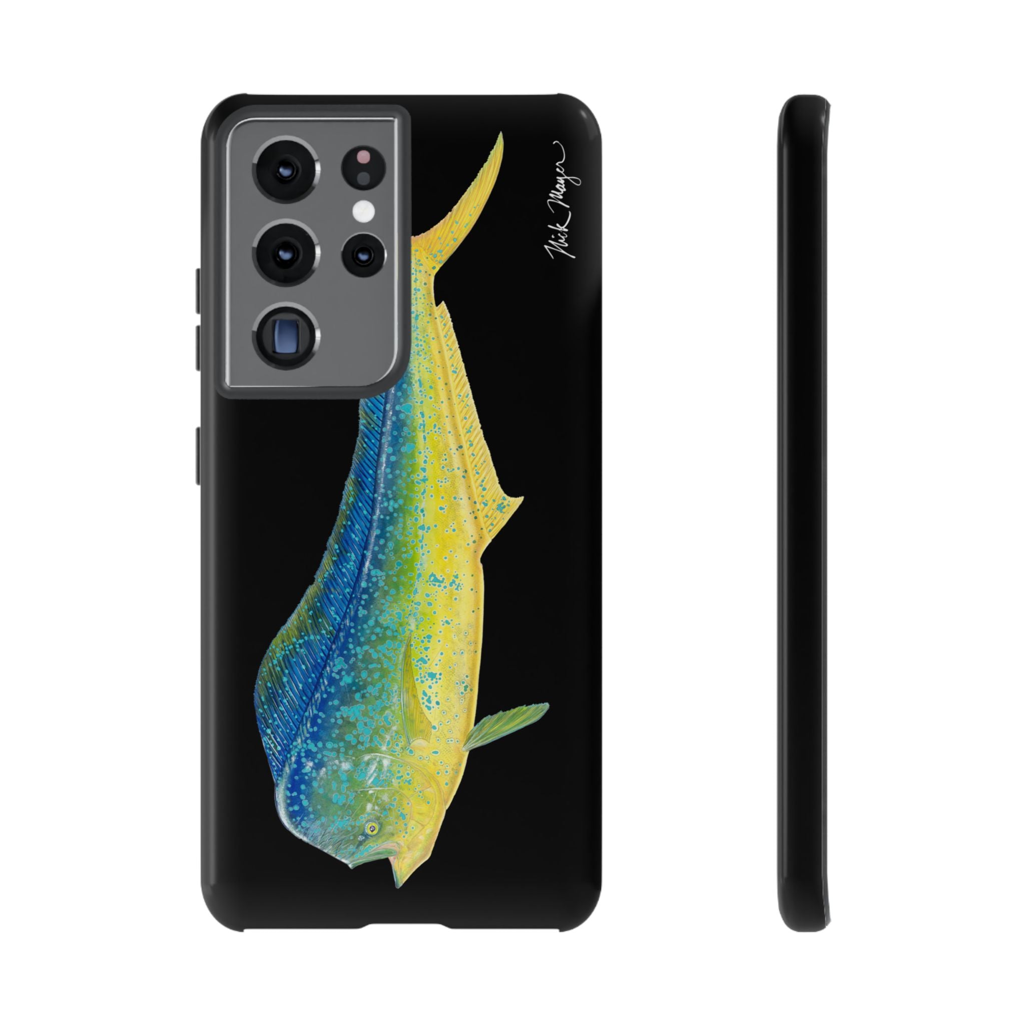 Bull Mahi Black Phone Case (Samsung)