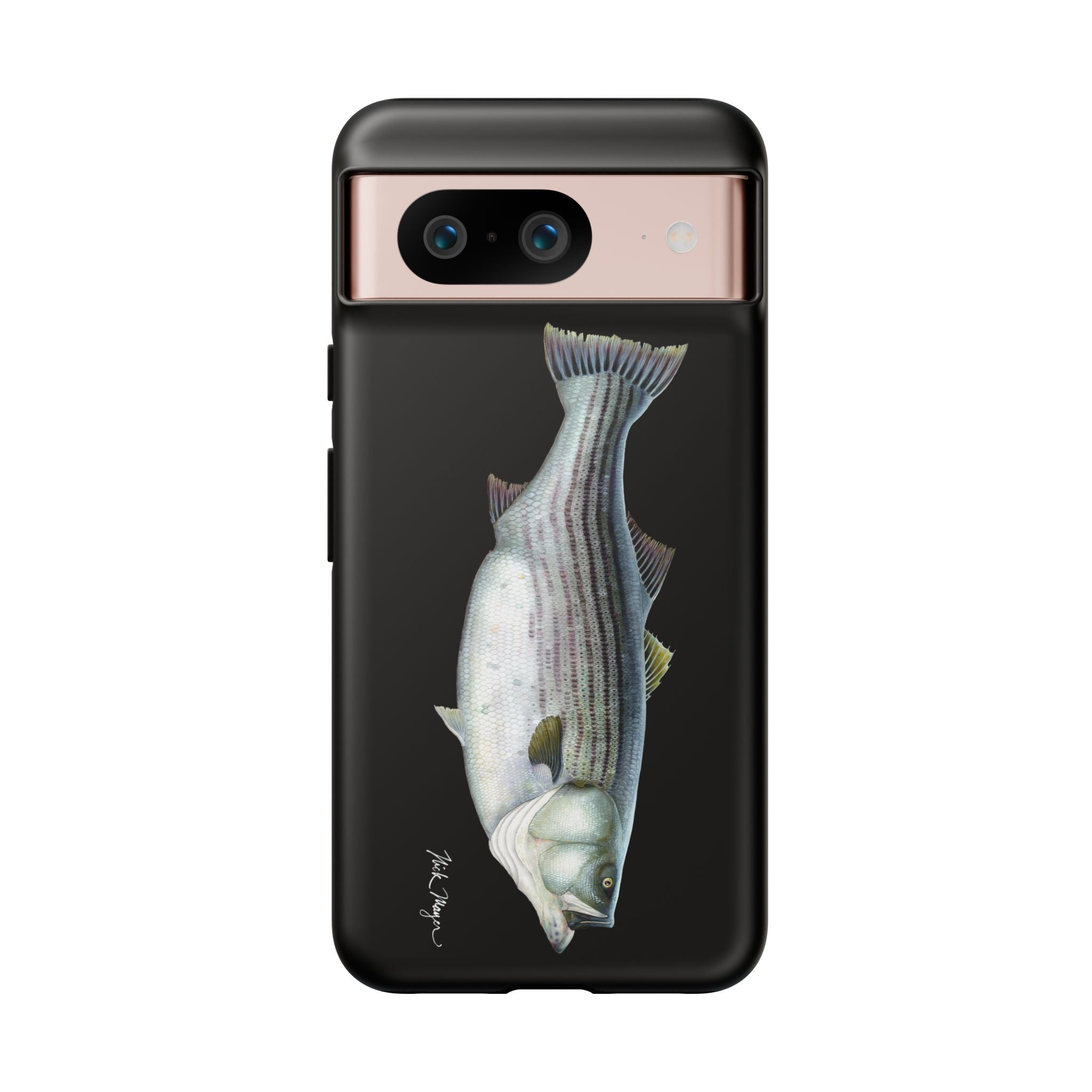Cow Striper Phone Case (Samsung) - black