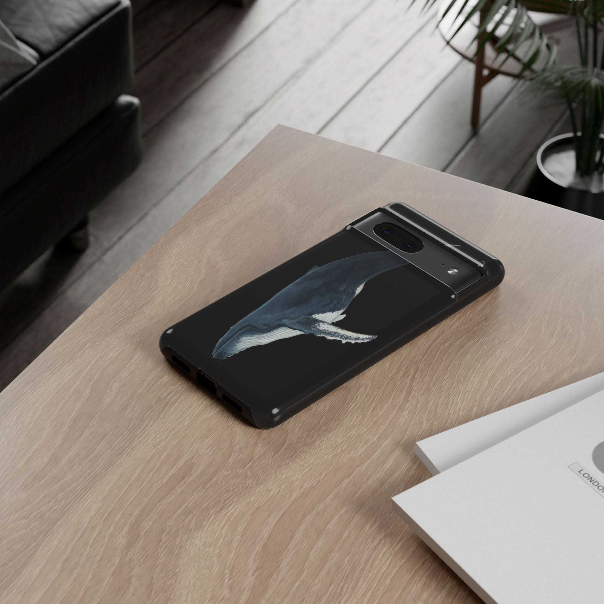 Humpback Black Phone Case (iPhone 16 & Samsung)