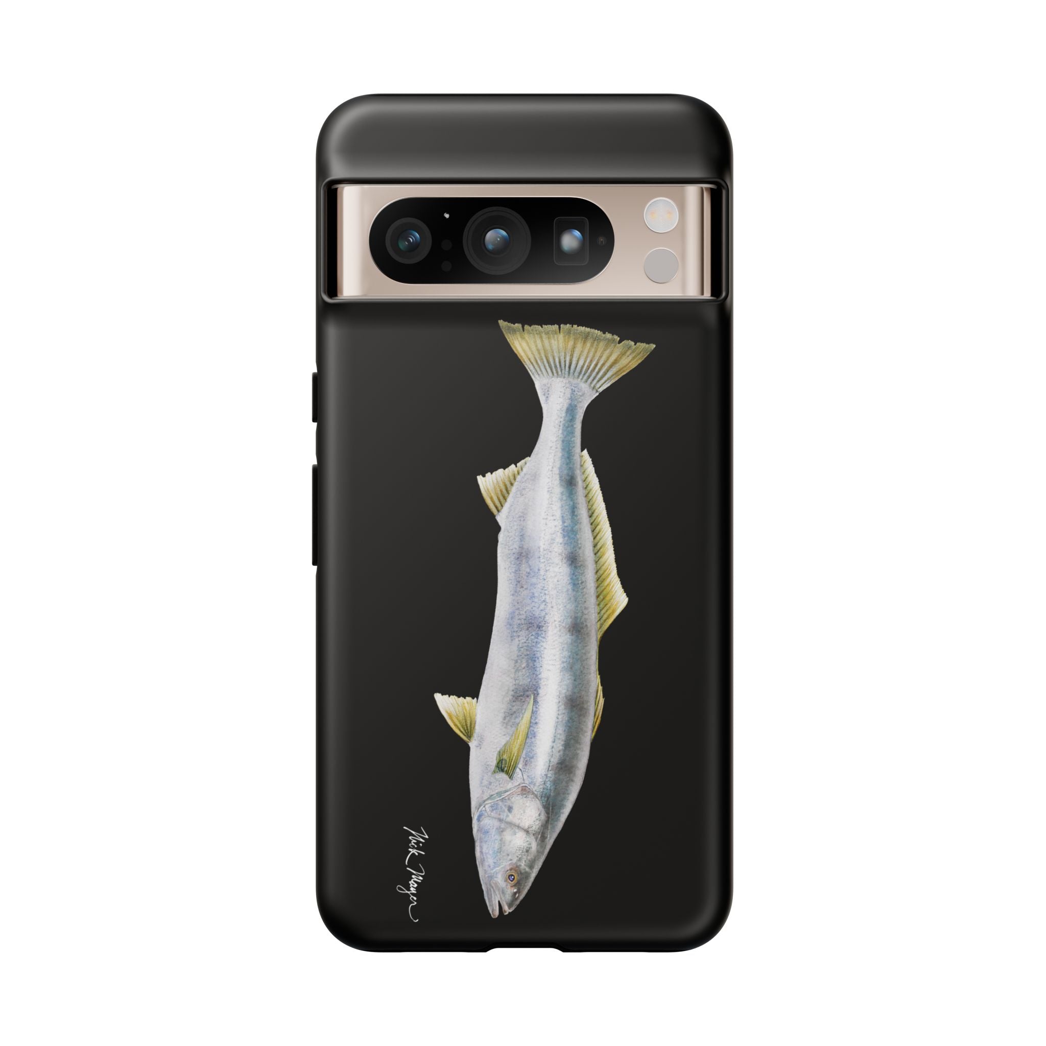 White Sea Bass Phone Case (Samsung) - black