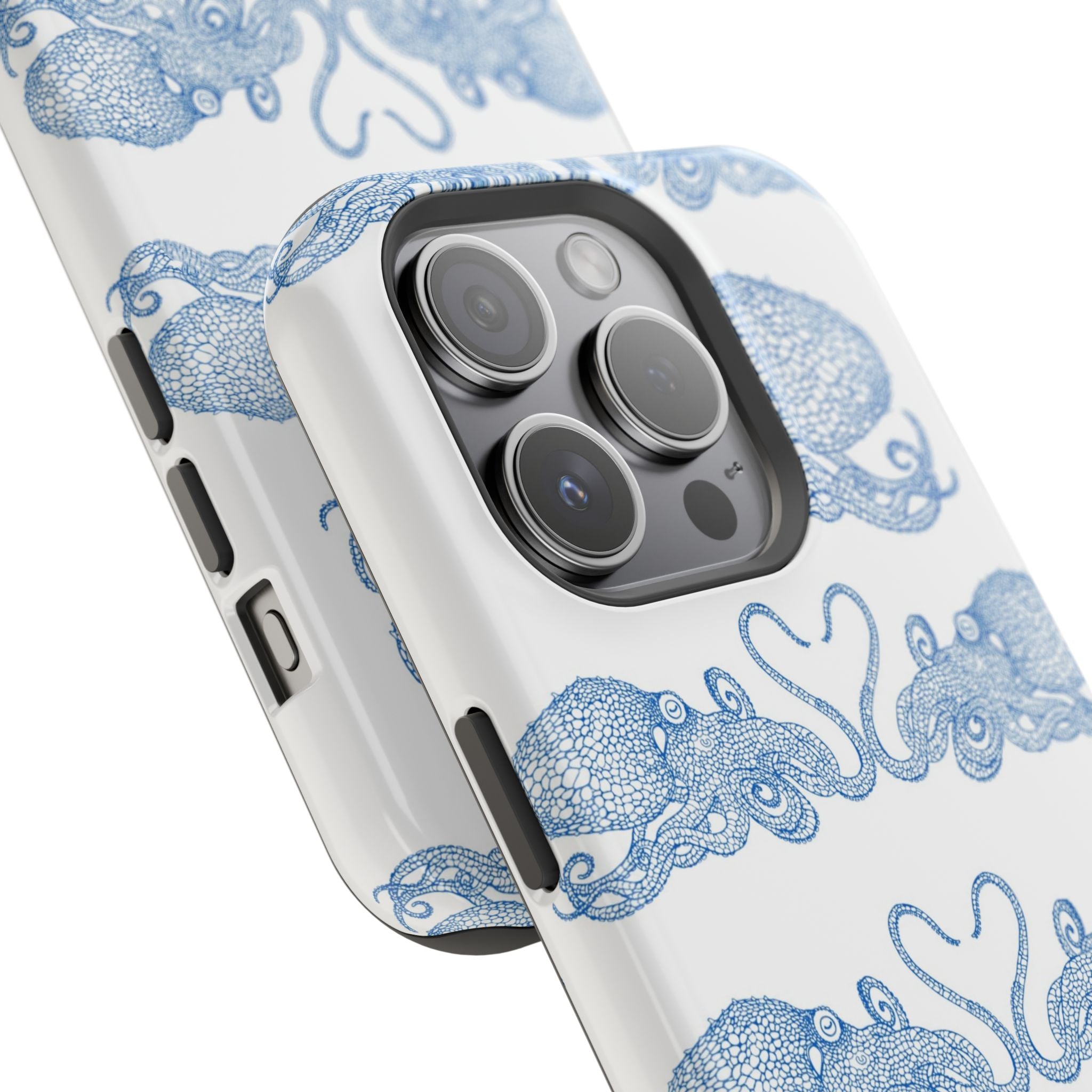 Blue Octopus 1 MagSafe iPhone Case