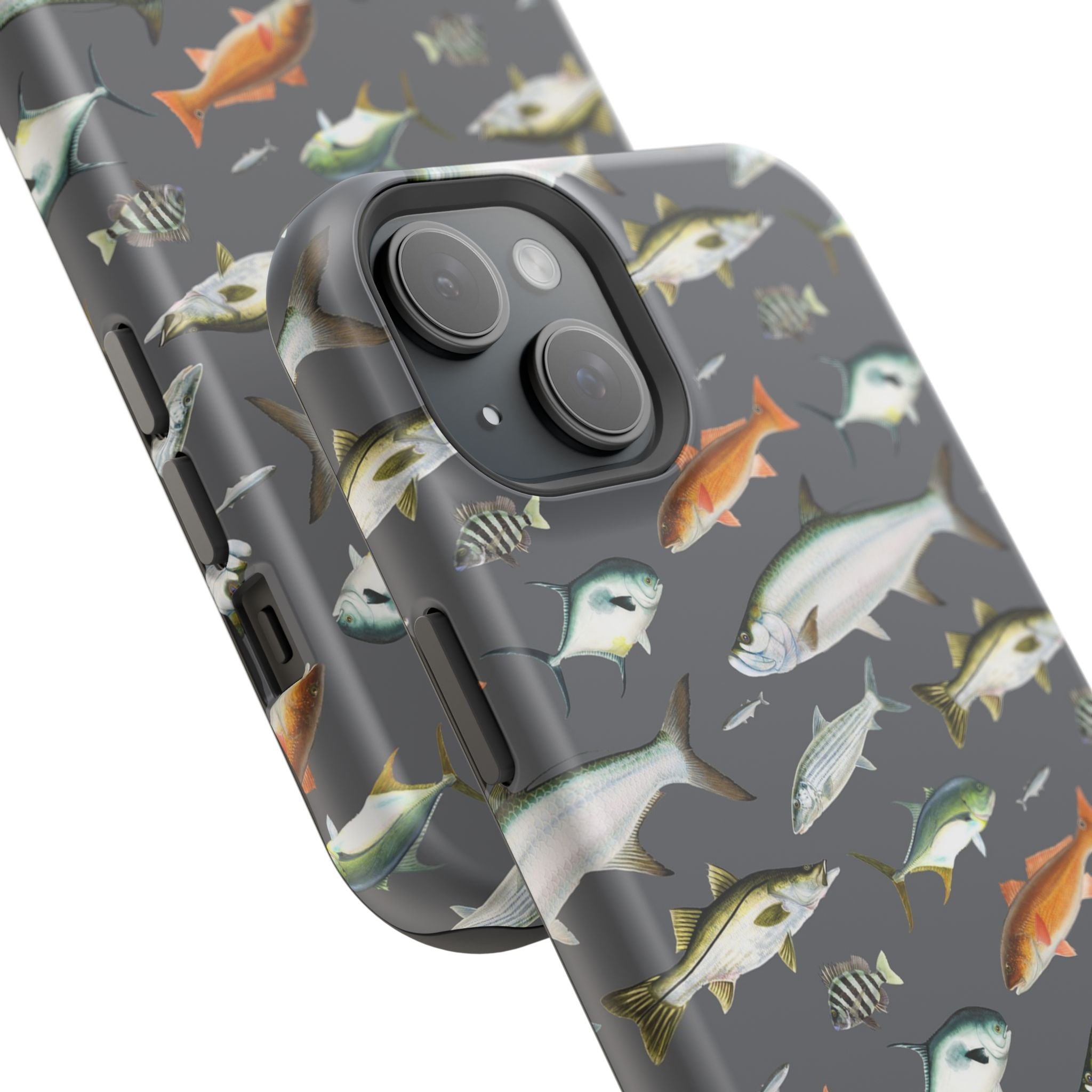 NEW Southern Fish Grey MagSafe iPhone Case