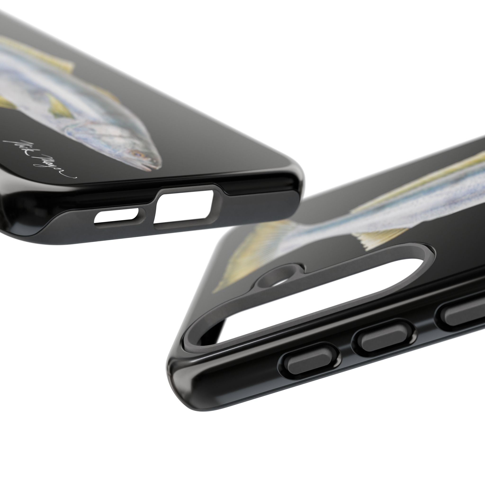 White Sea Bass Phone Case (Samsung) - black