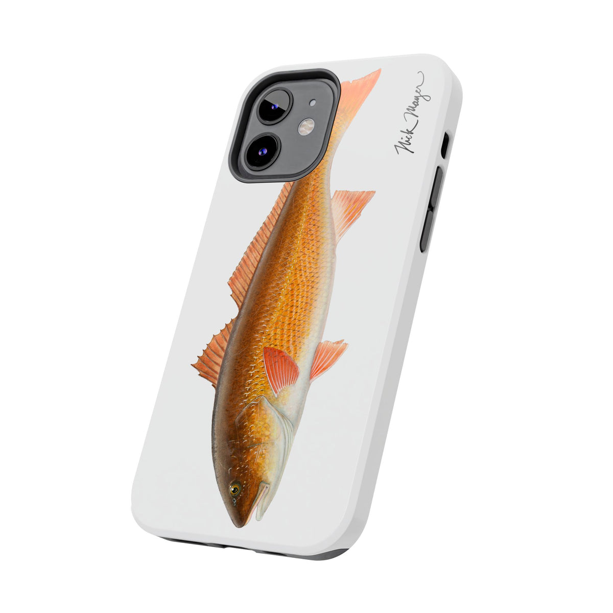 Redfish White Phone Case (iPhone) Printify