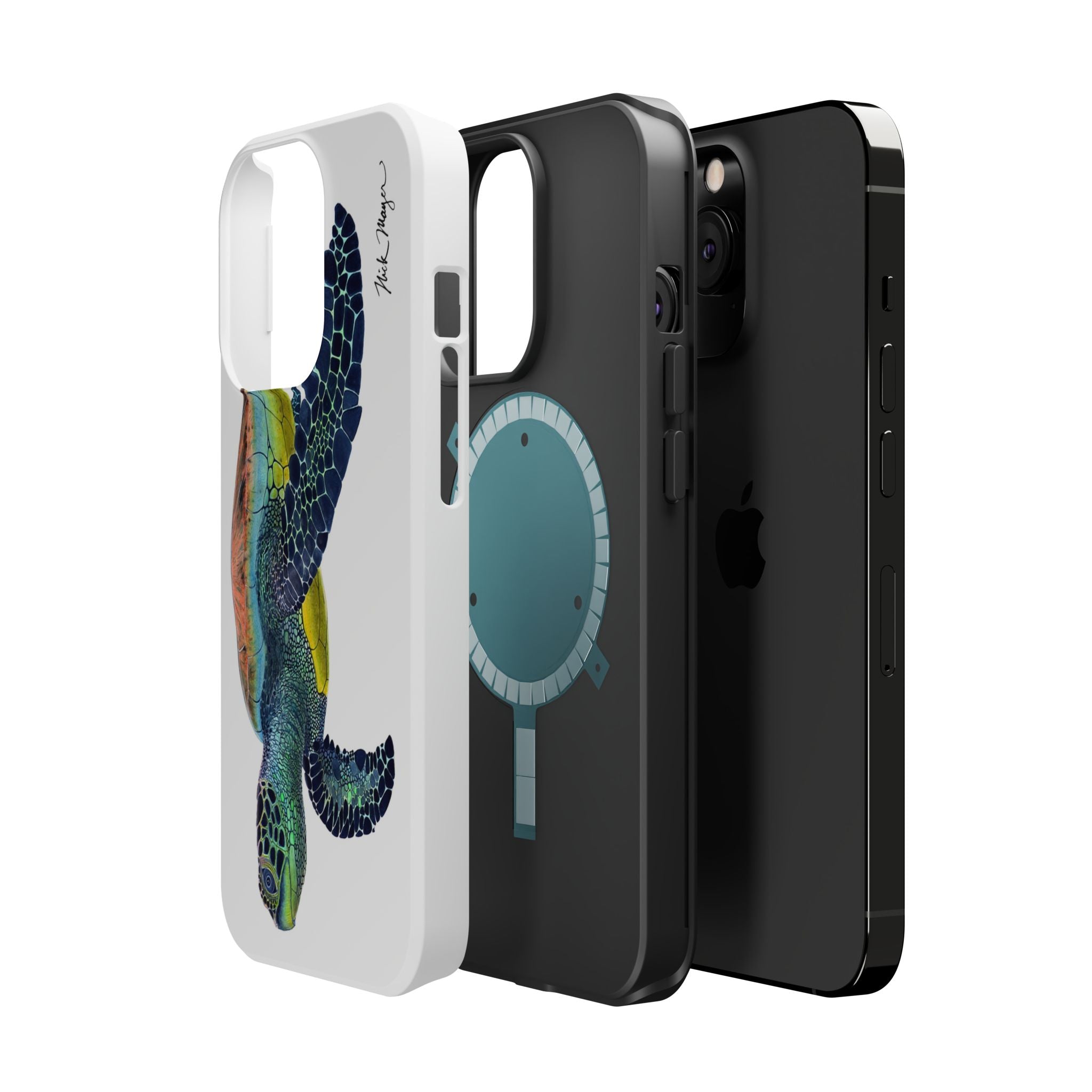 Green Sea Turtle II MagSafe iPhone Case