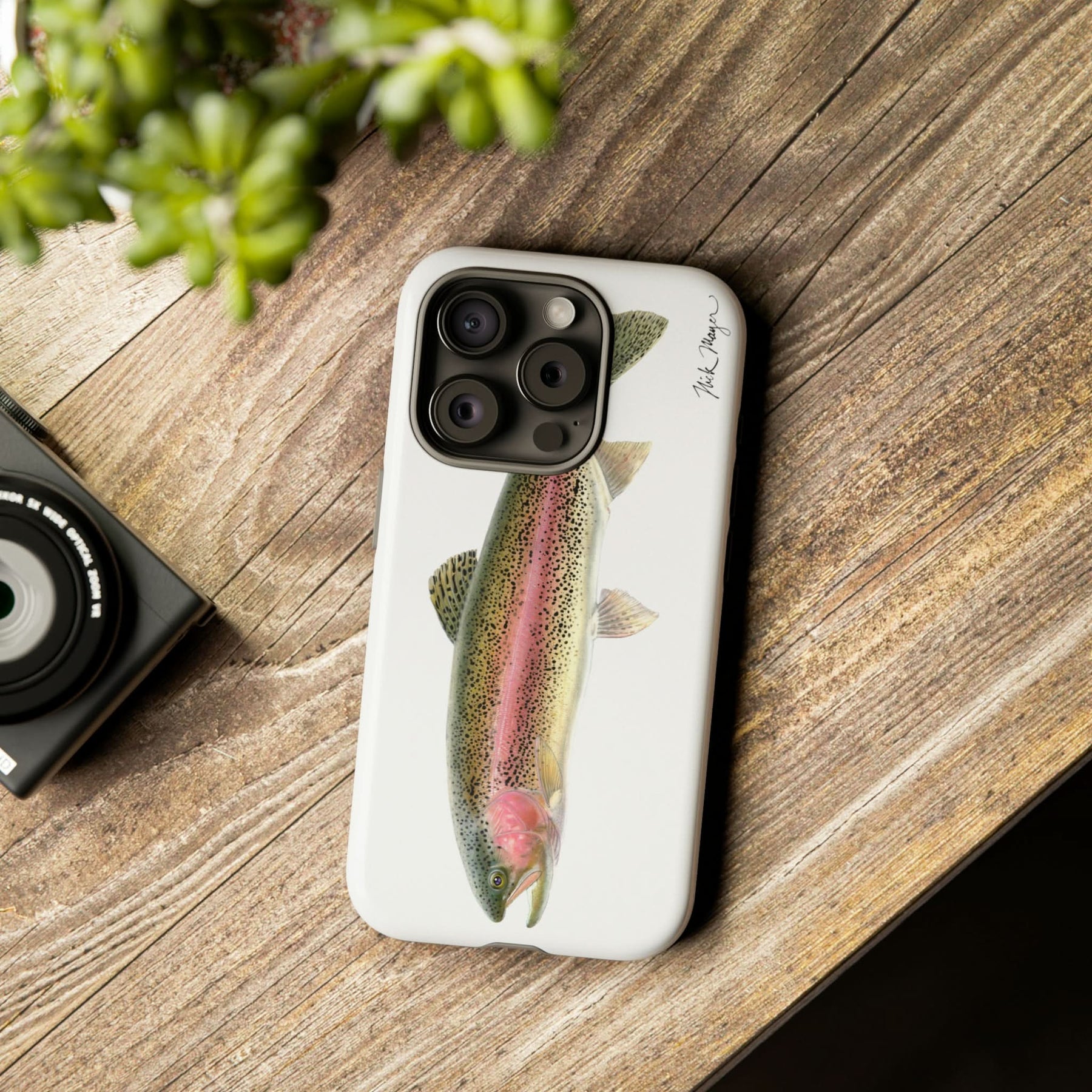 Rainbow Trout iPhone 15 Case