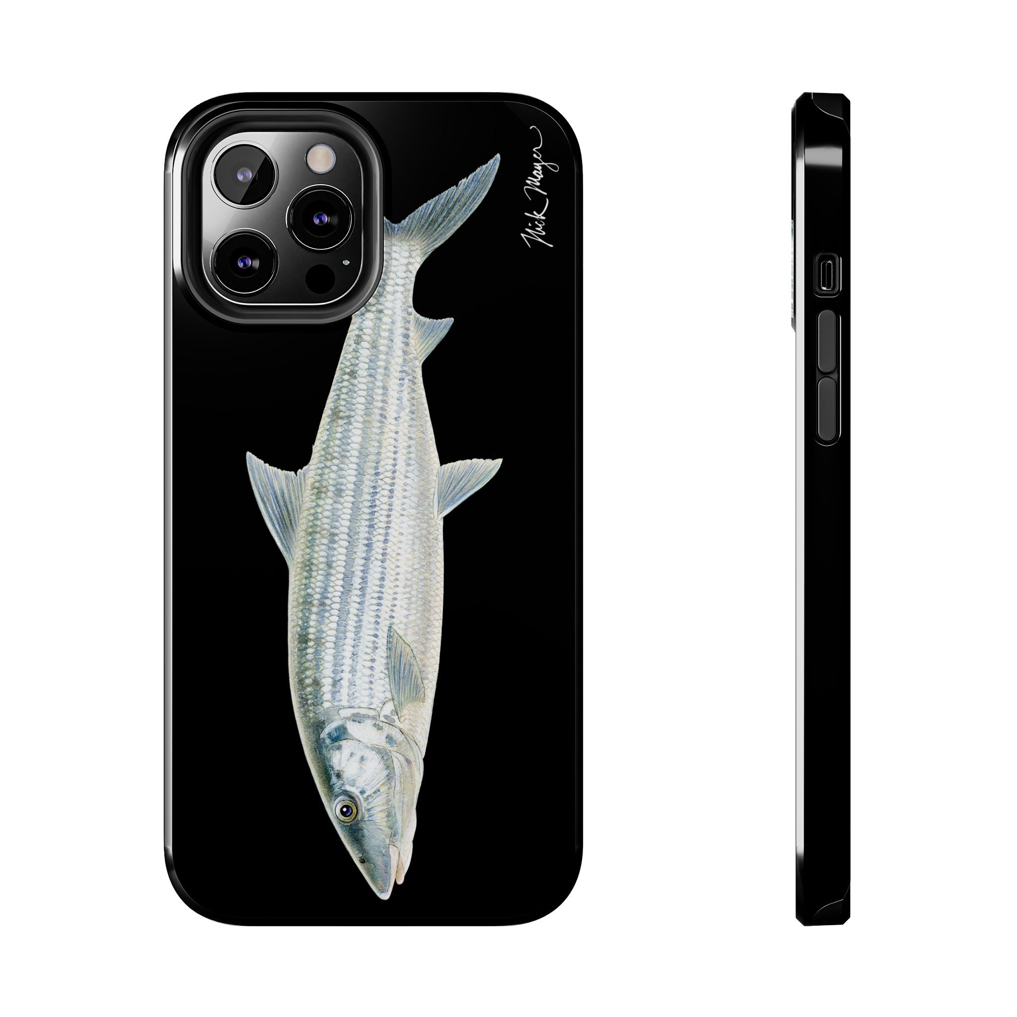 Bonefish Black Phone Case (iPhone)