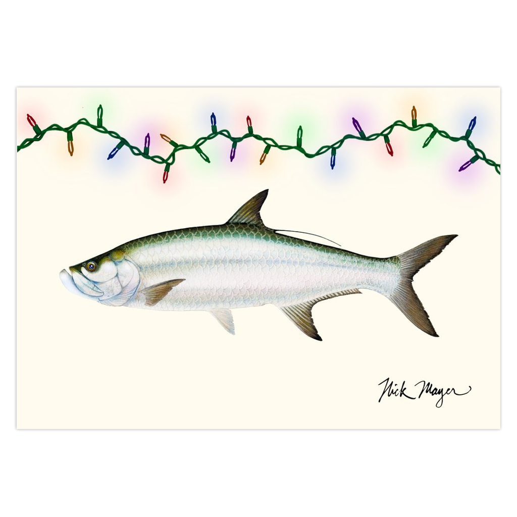 Tarpon Lights 1 Christmas Cards - NEW for 2024!