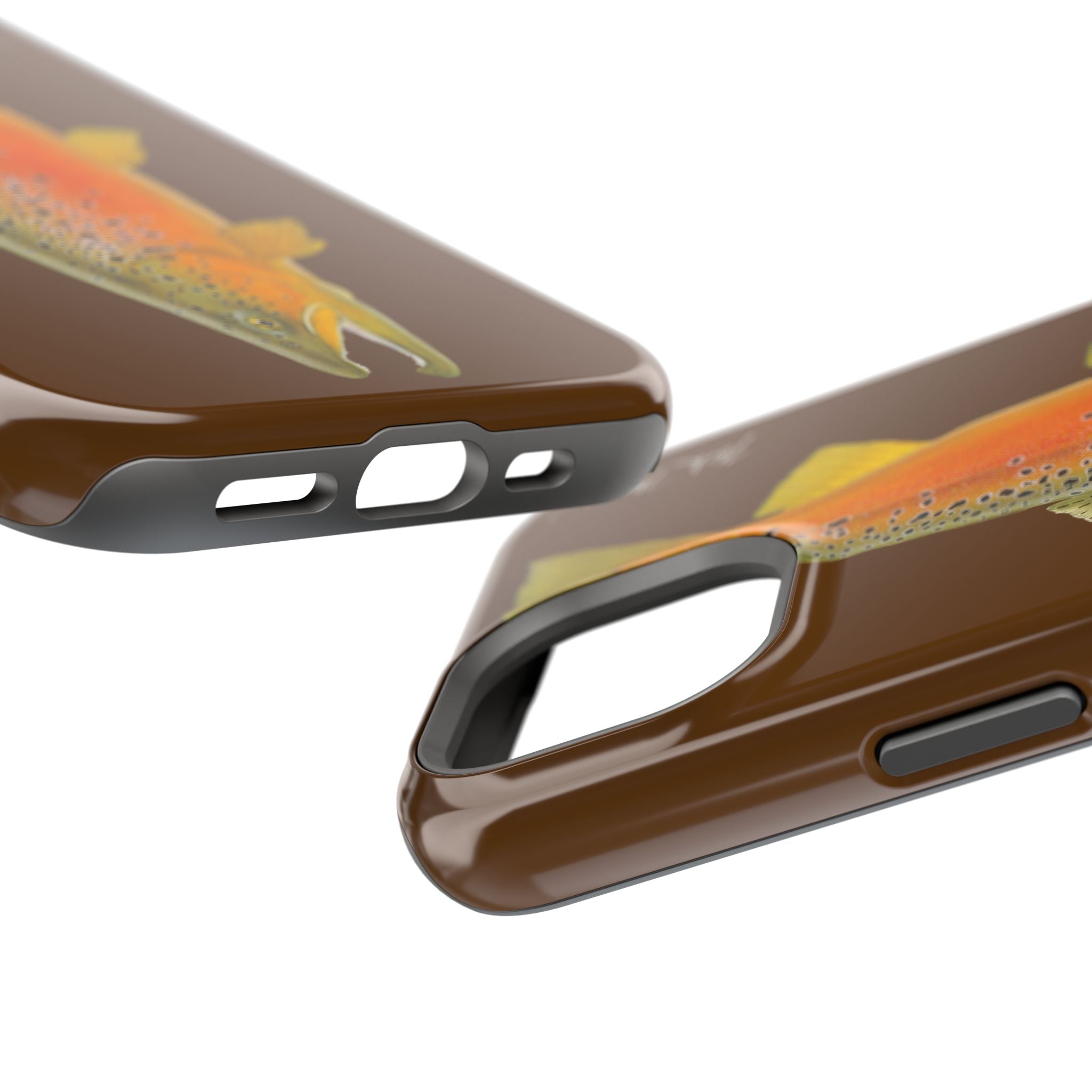 Brown Trout 2 Brown MagSafe iPhone Case, Limited Run