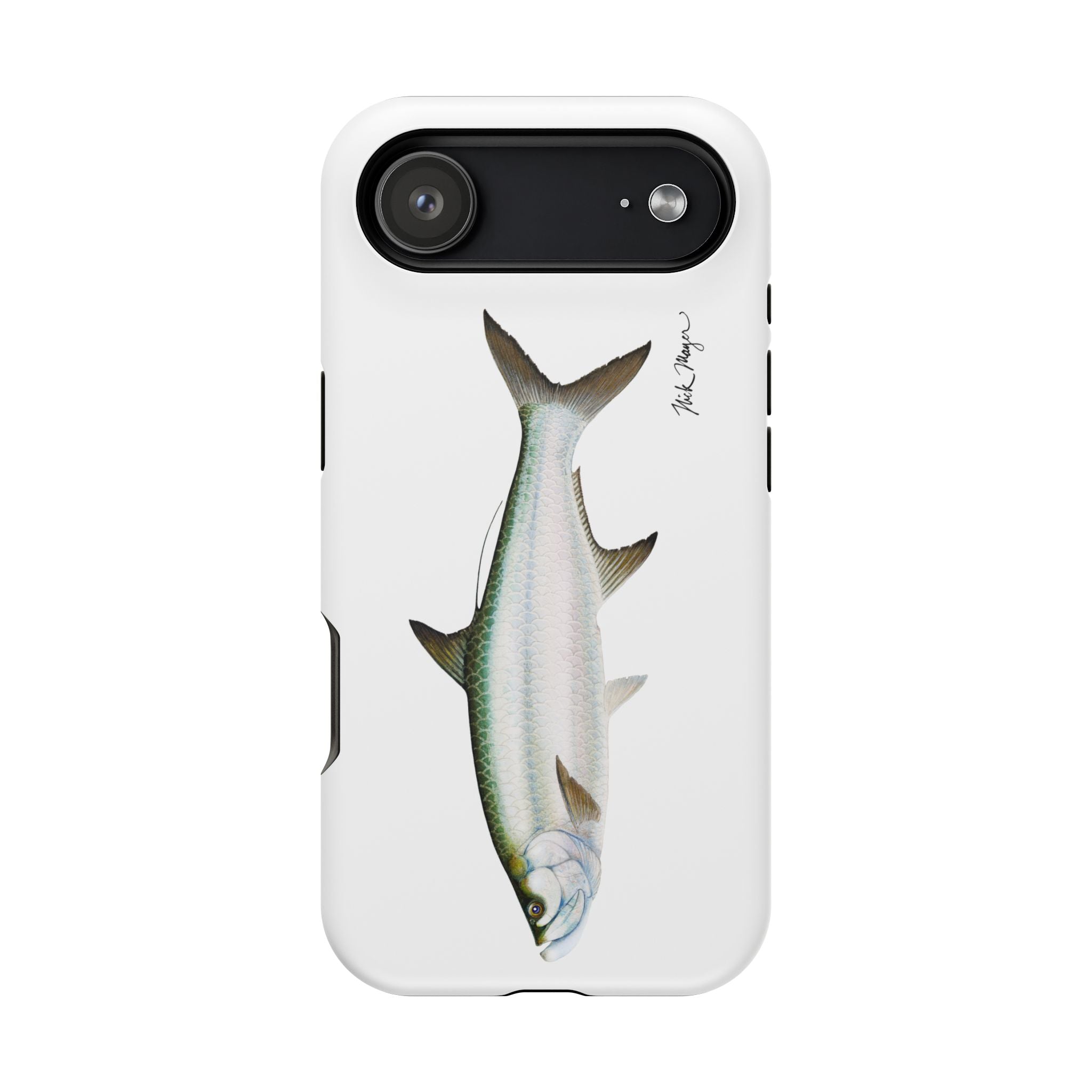 Tarpon MagSafe White iPhone Case