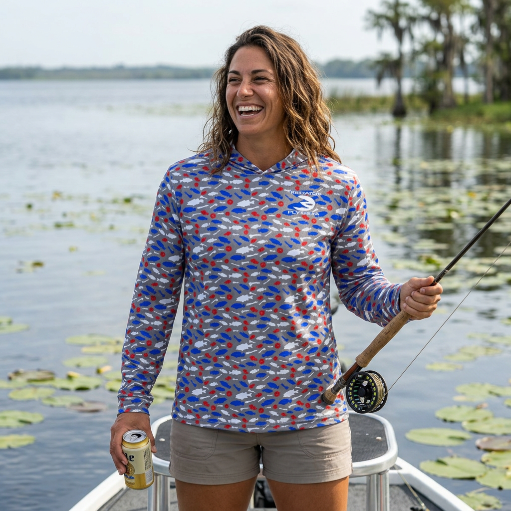America's 250th Special Edition Bass Camo Sun Protective Hoody