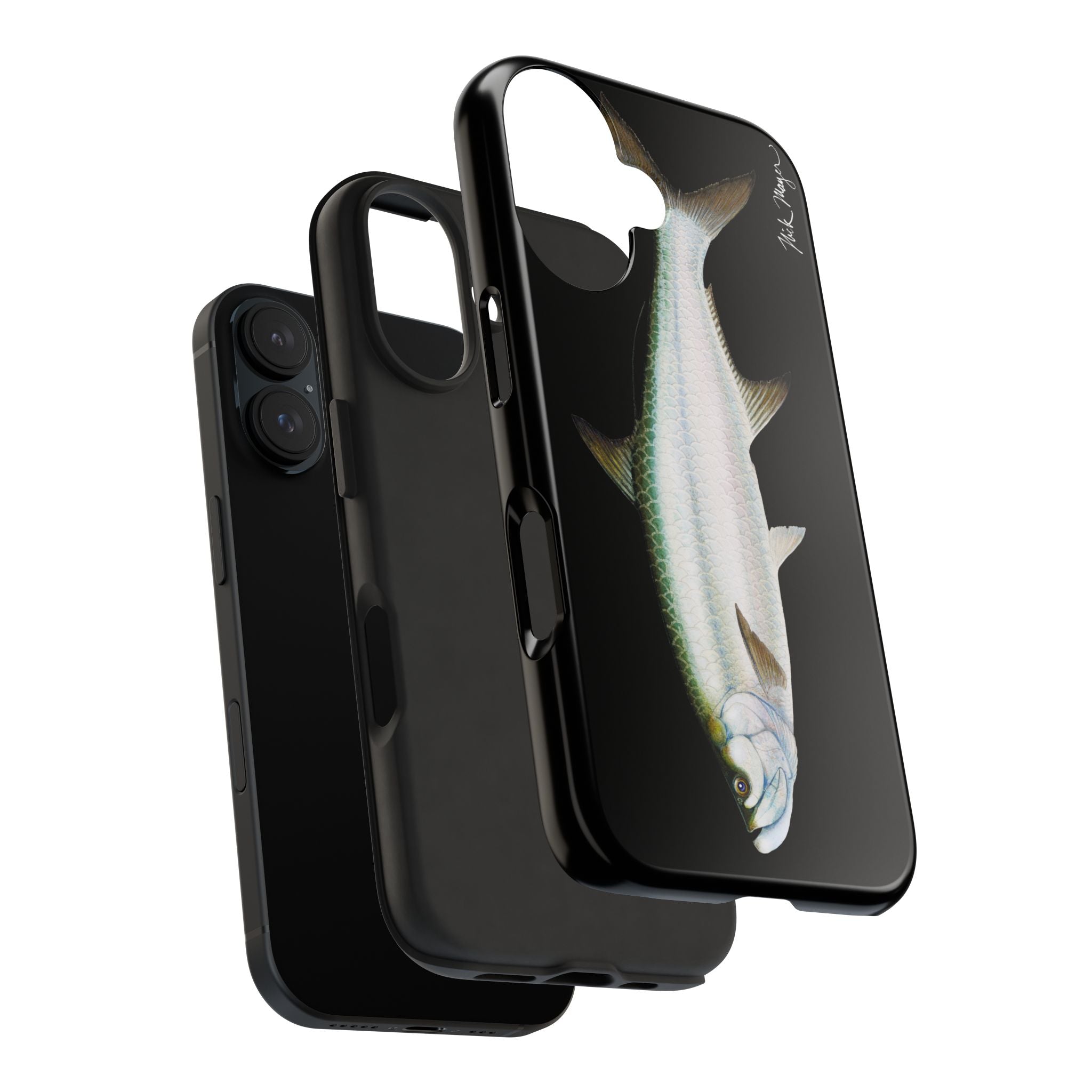 Tarpon Black Phone Case (iPhone)