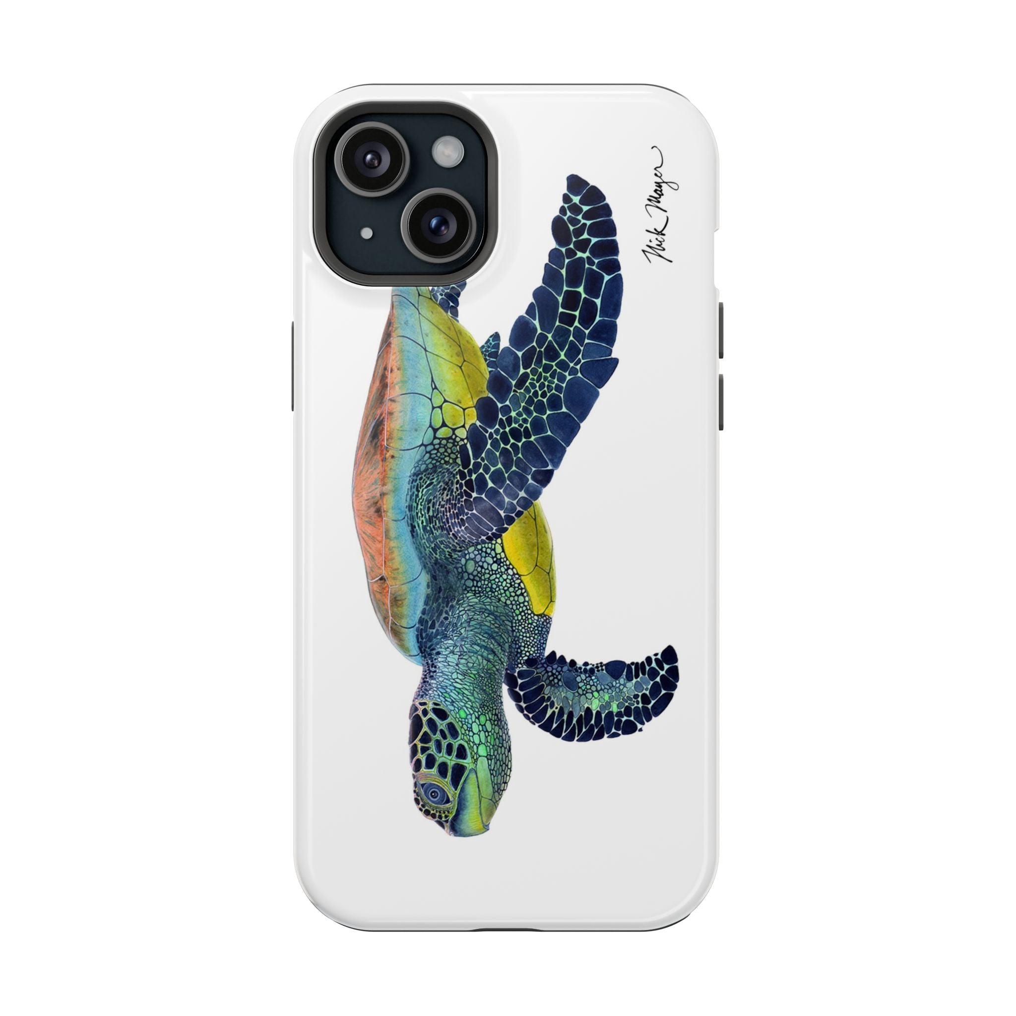 Green Sea Turtle II MagSafe iPhone Case