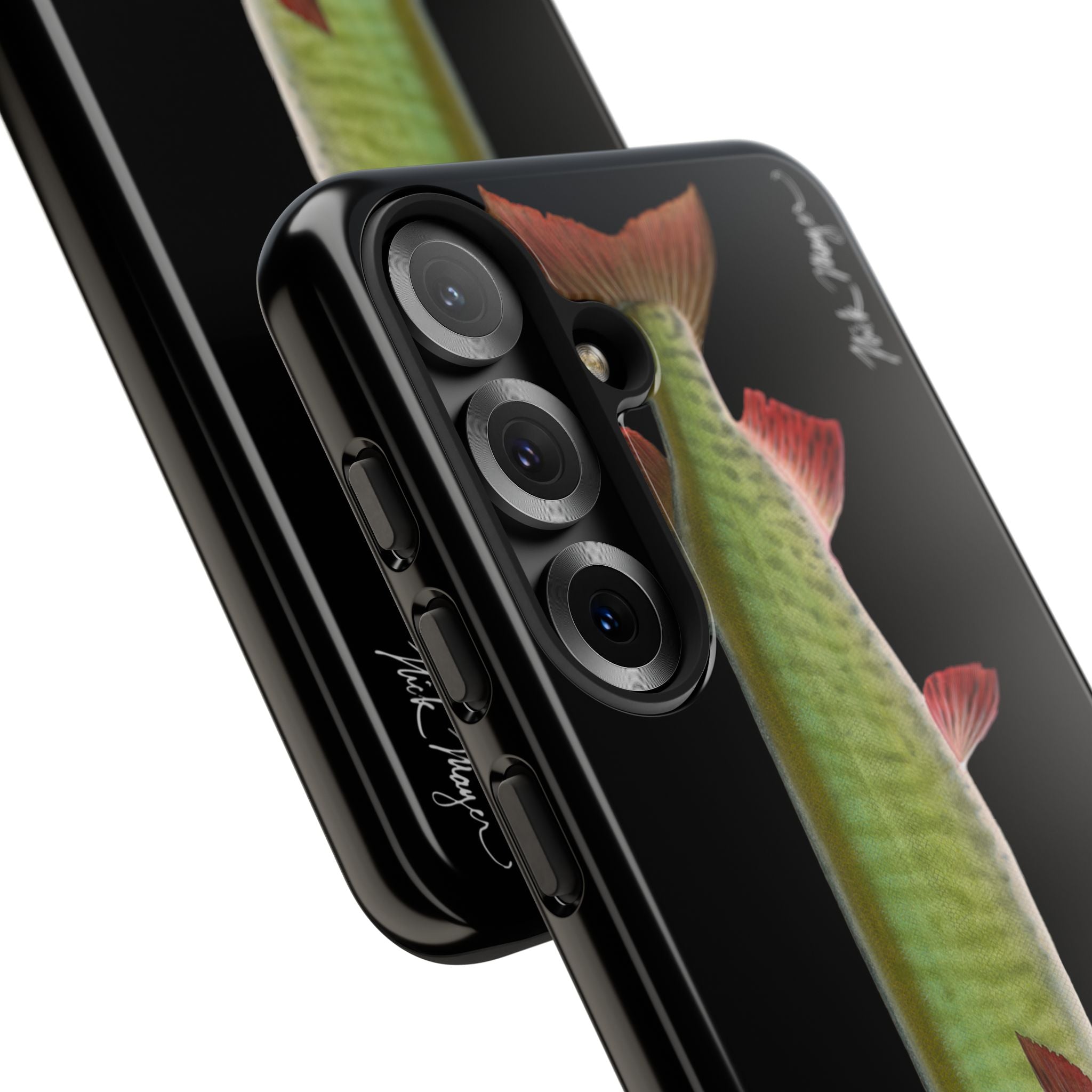 Trophy Muskie Black Phone Case (Samsung)