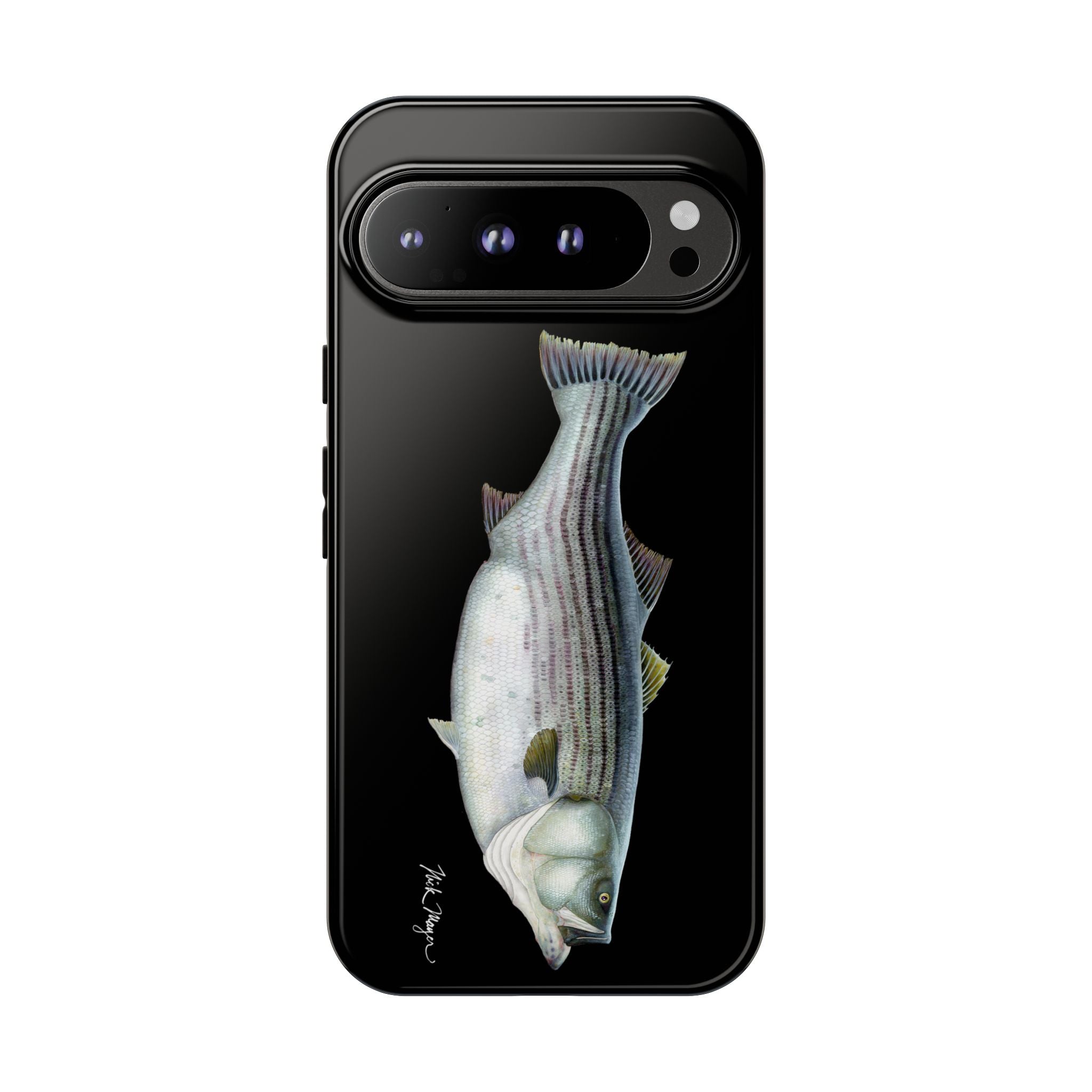Cow Striper Phone Case (Samsung) - black