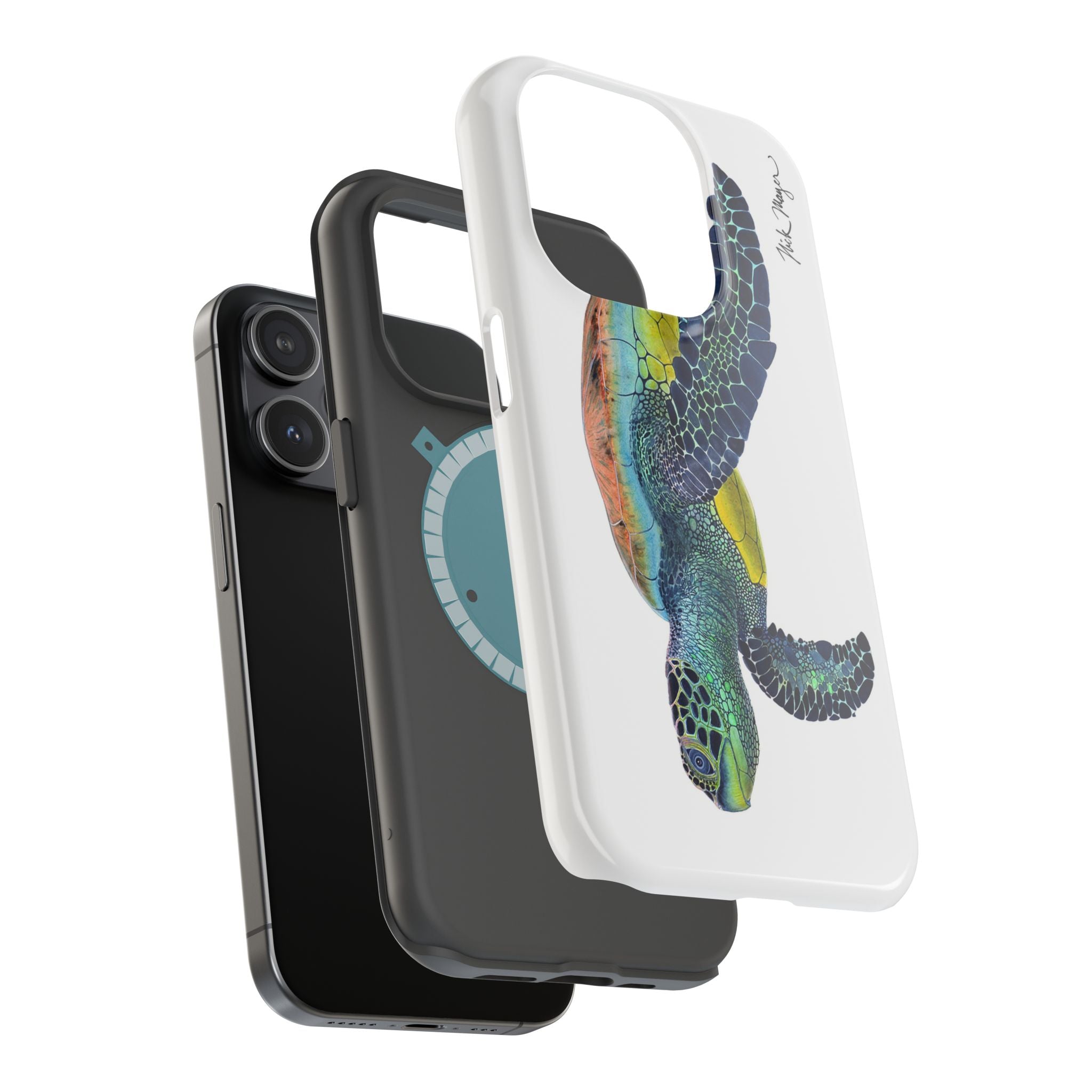 Green Sea Turtle II MagSafe iPhone Case