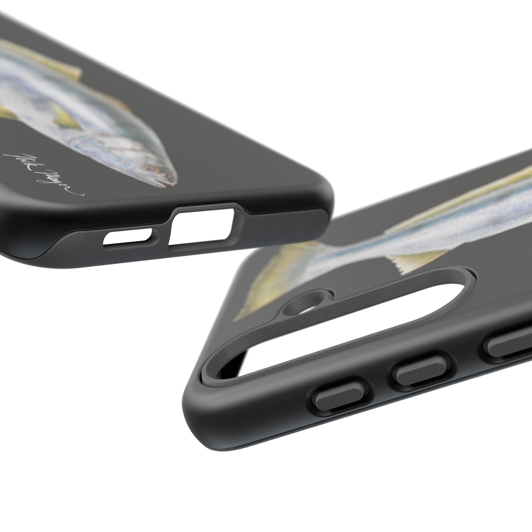 White Sea Bass Phone Case (Samsung) - black