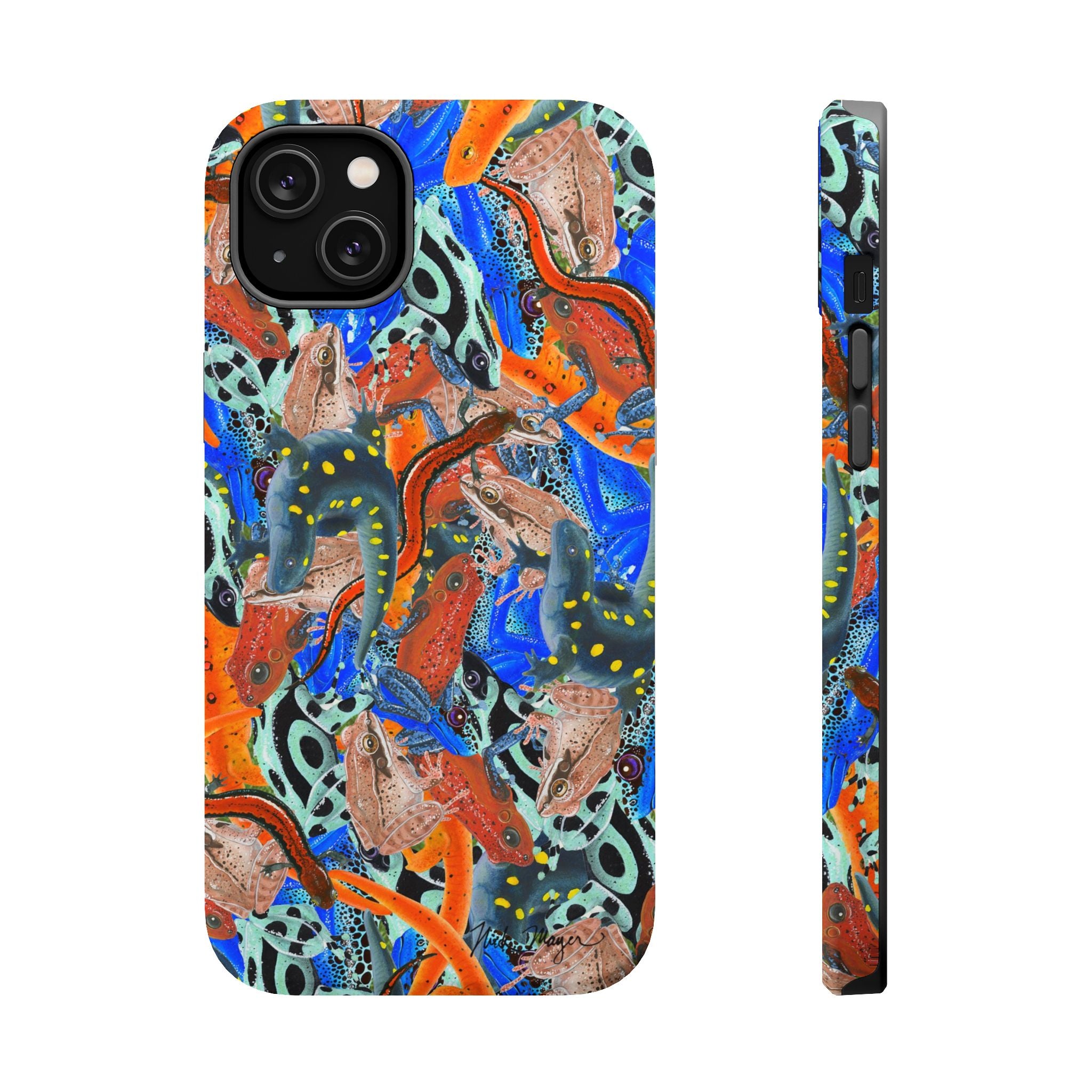 Frogs and Salamanders MagSafe iPhone Case