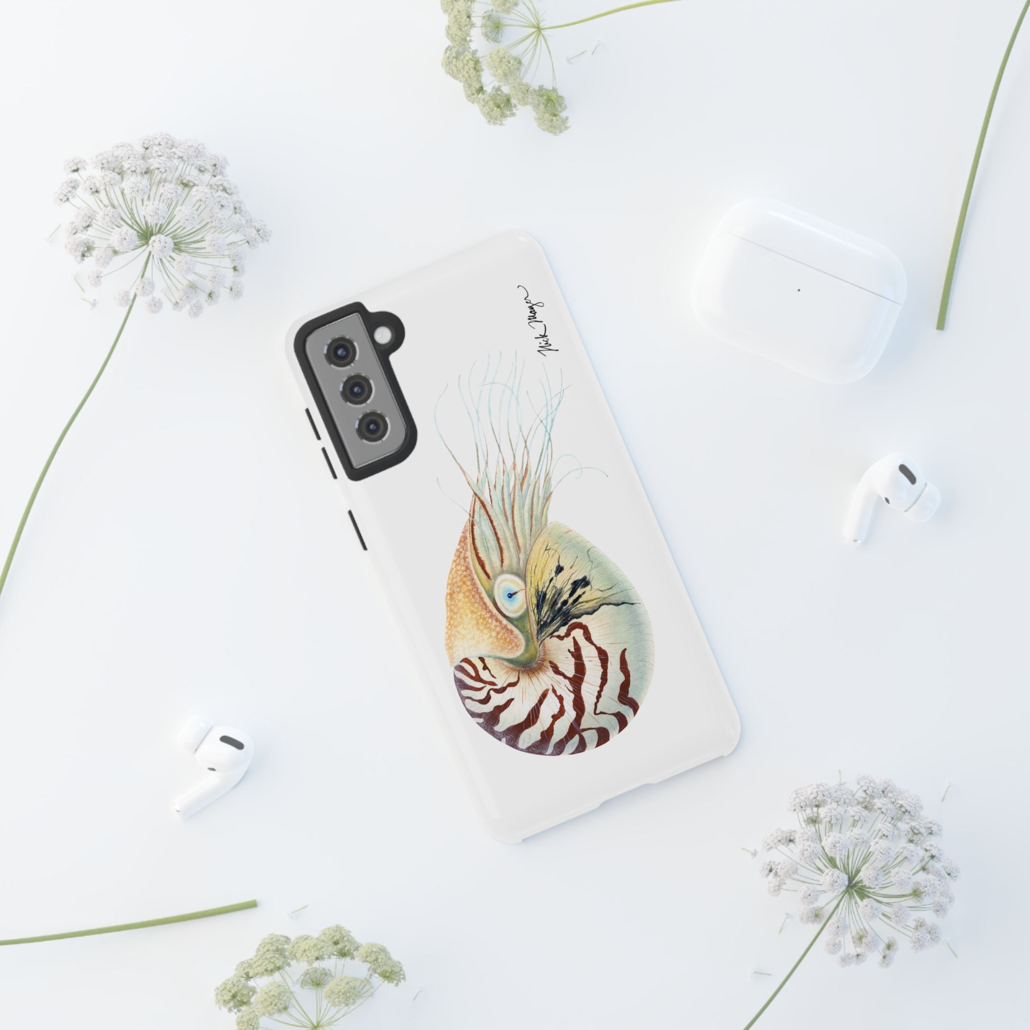 Chambered Nautilus Phone Case (Samsung) Printify