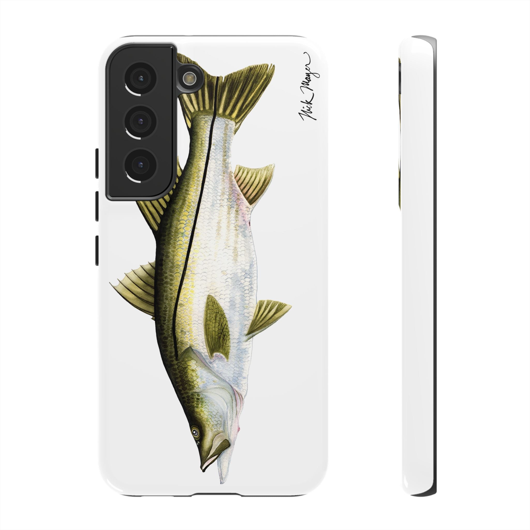 Snook White Phone Case (Samsung)