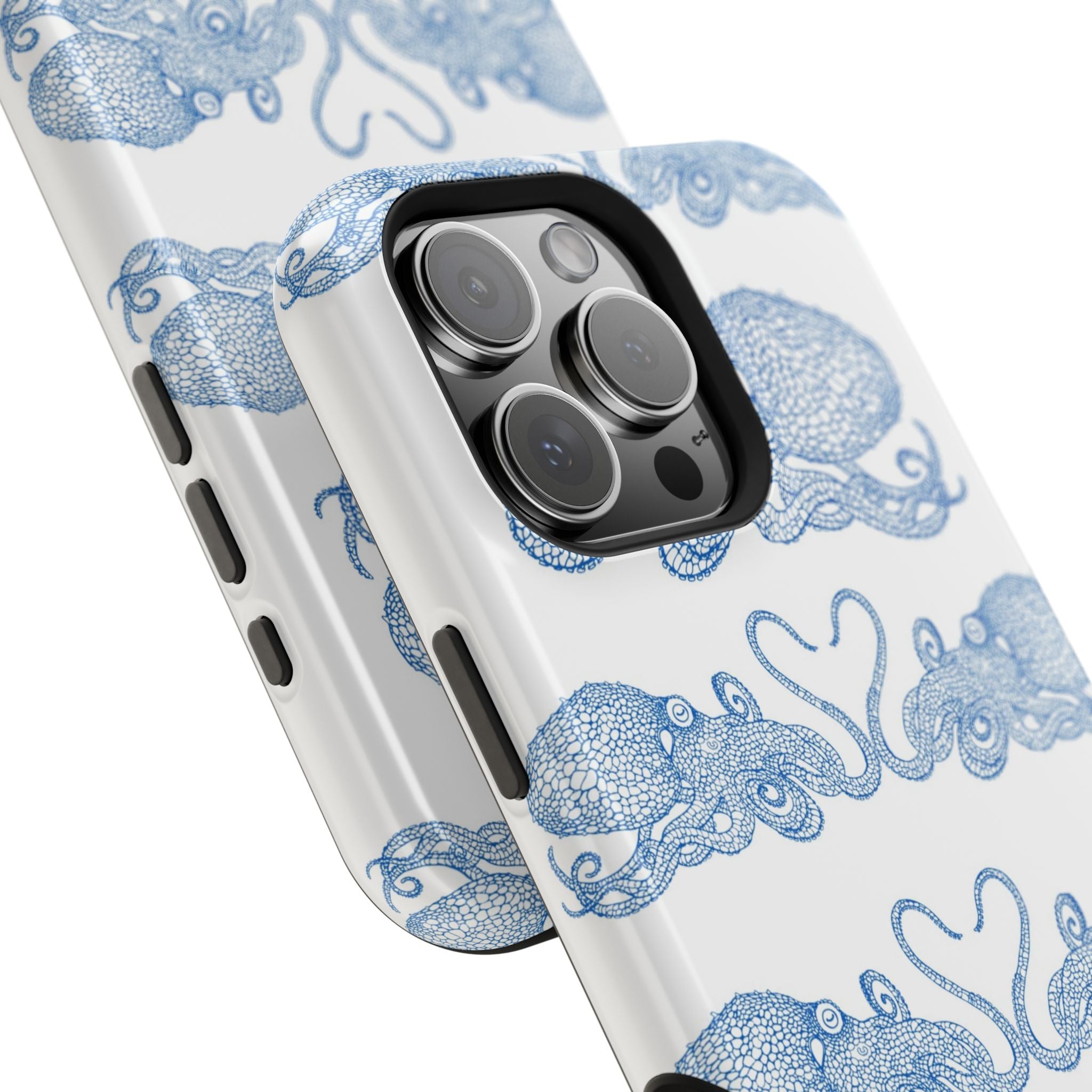 Blue Octopus 1 MagSafe iPhone Case