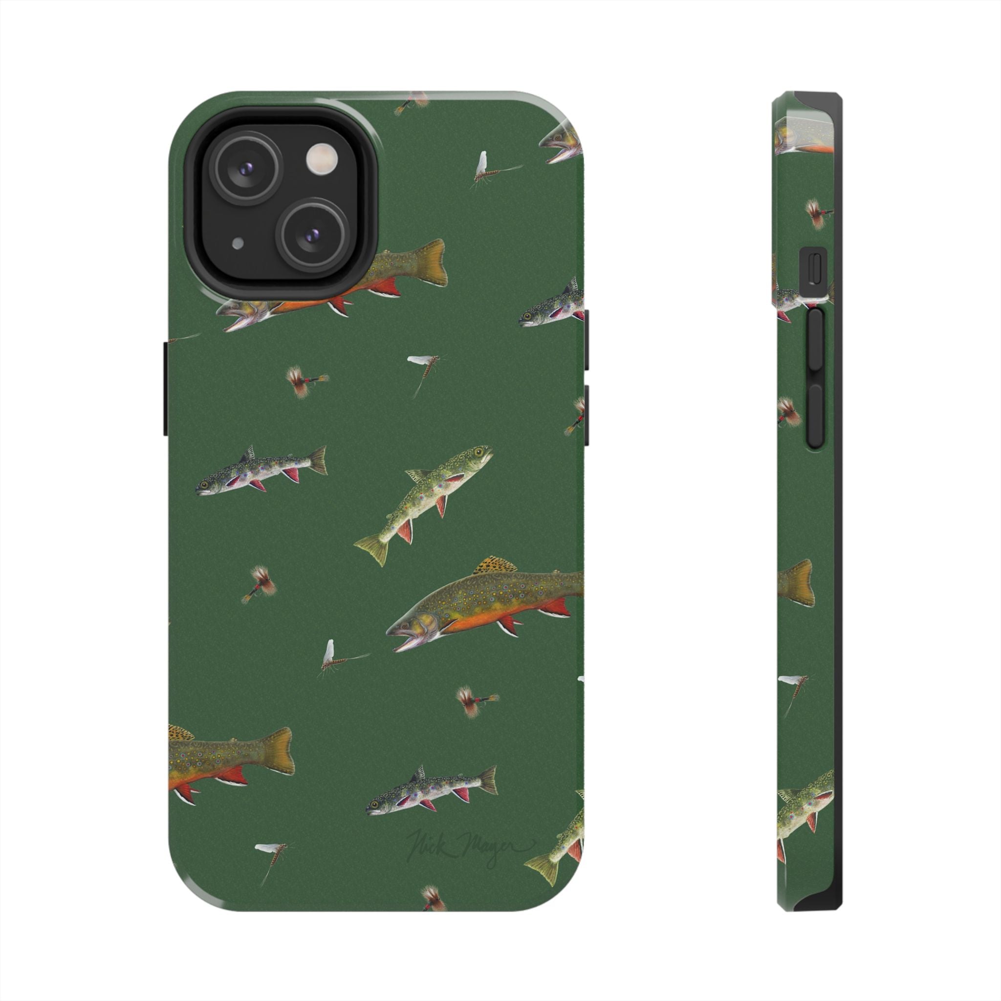 Trout and Flies Phone Case (iPhone)