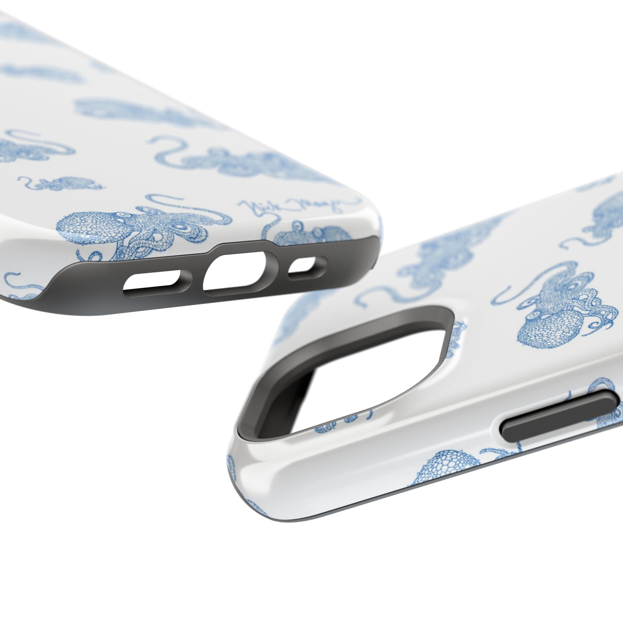 Blue Octopus 2 MagSafe iPhone Case