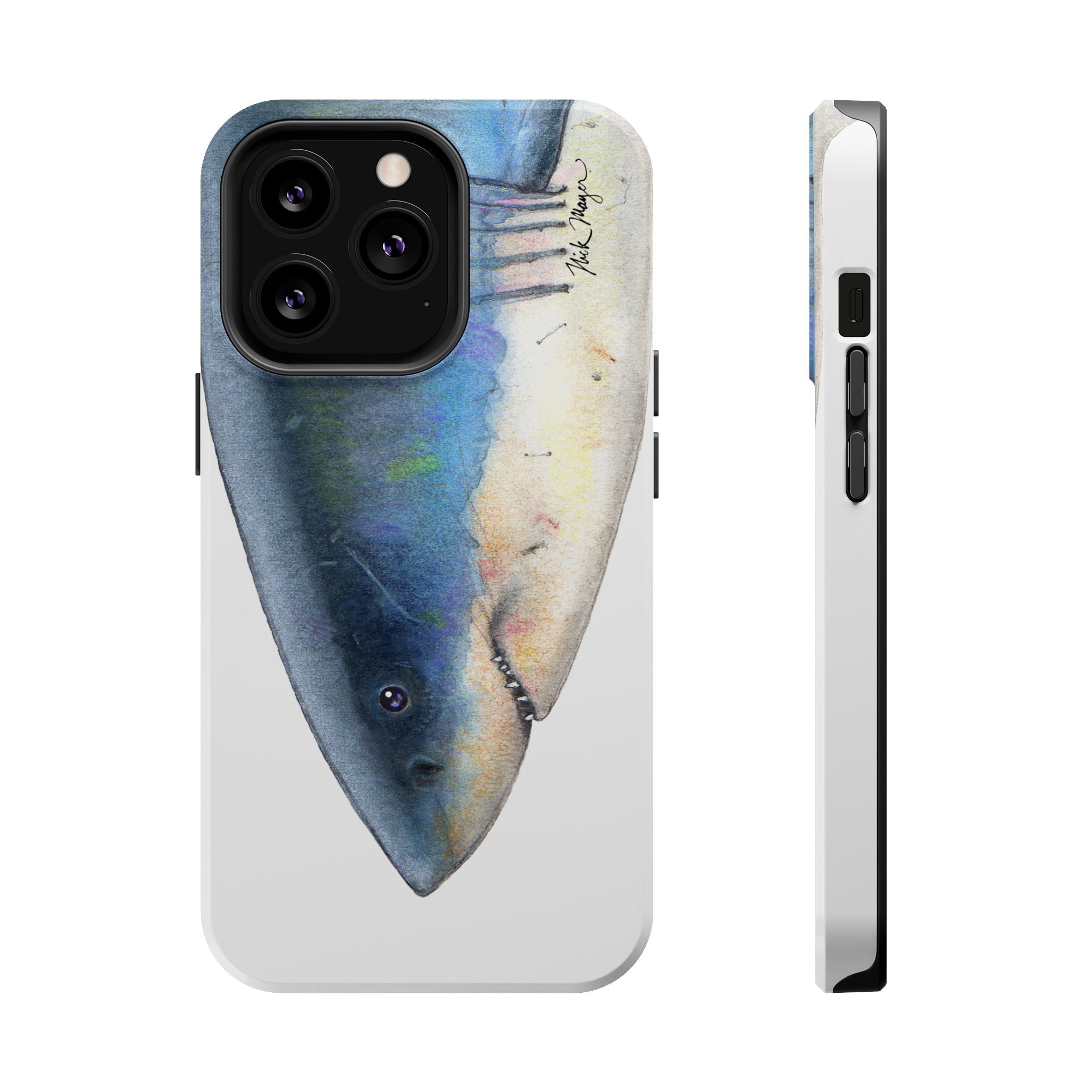 Great White Shark Face MagSafe iPhone Case