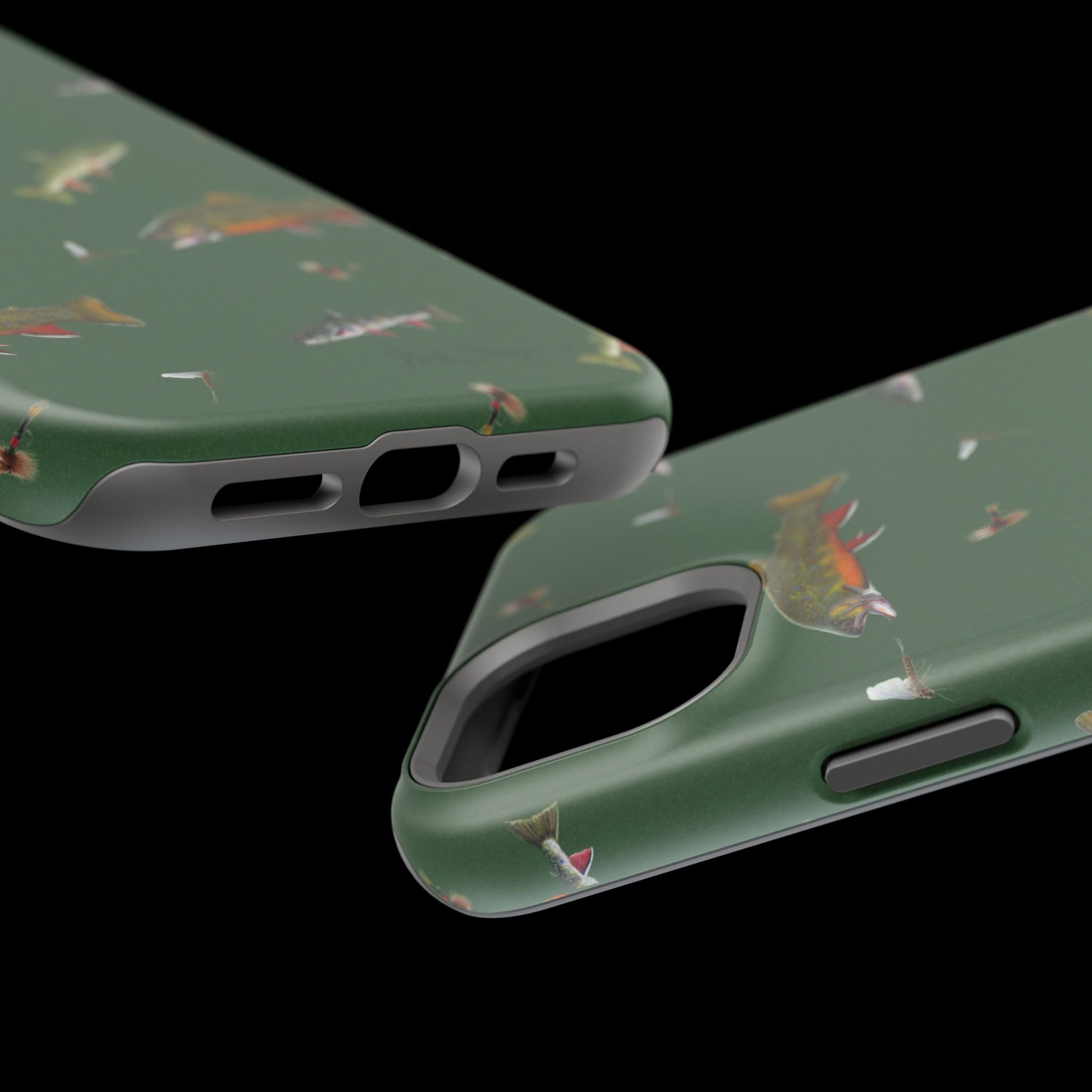 Trout and Flies MagSafe iPhone Case